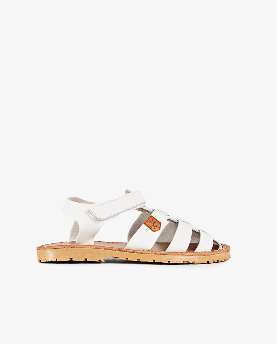 Menorquina Plat Parchis Daim Blanc