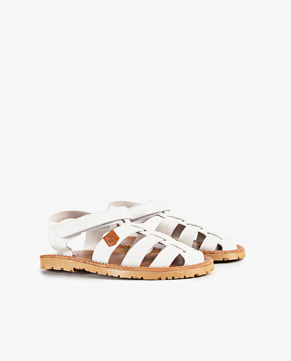 Menorquina Plat Parchis Daim Blanc