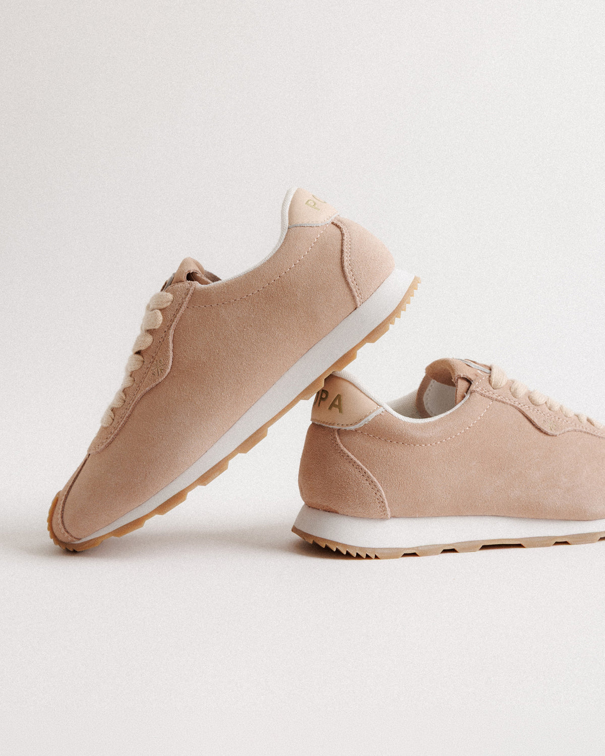 Basket Kira en daim rose 