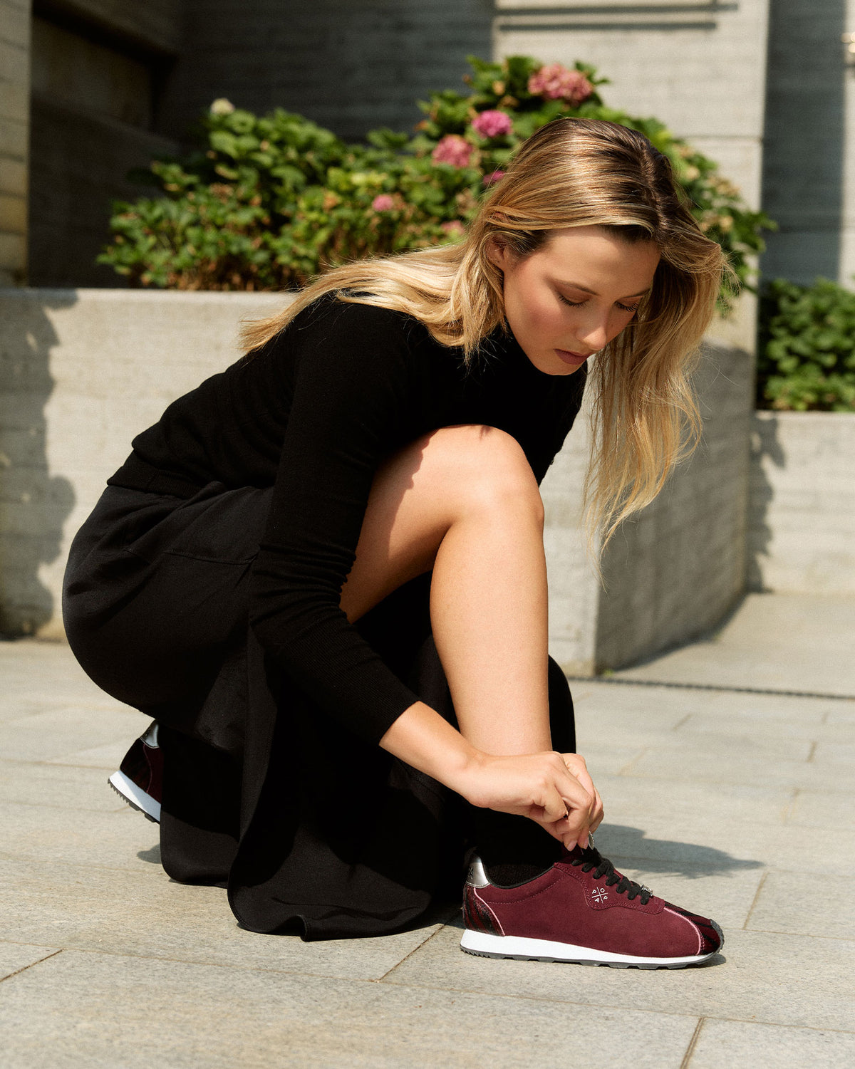 Zapatilla Burdeos de Mujer Kira