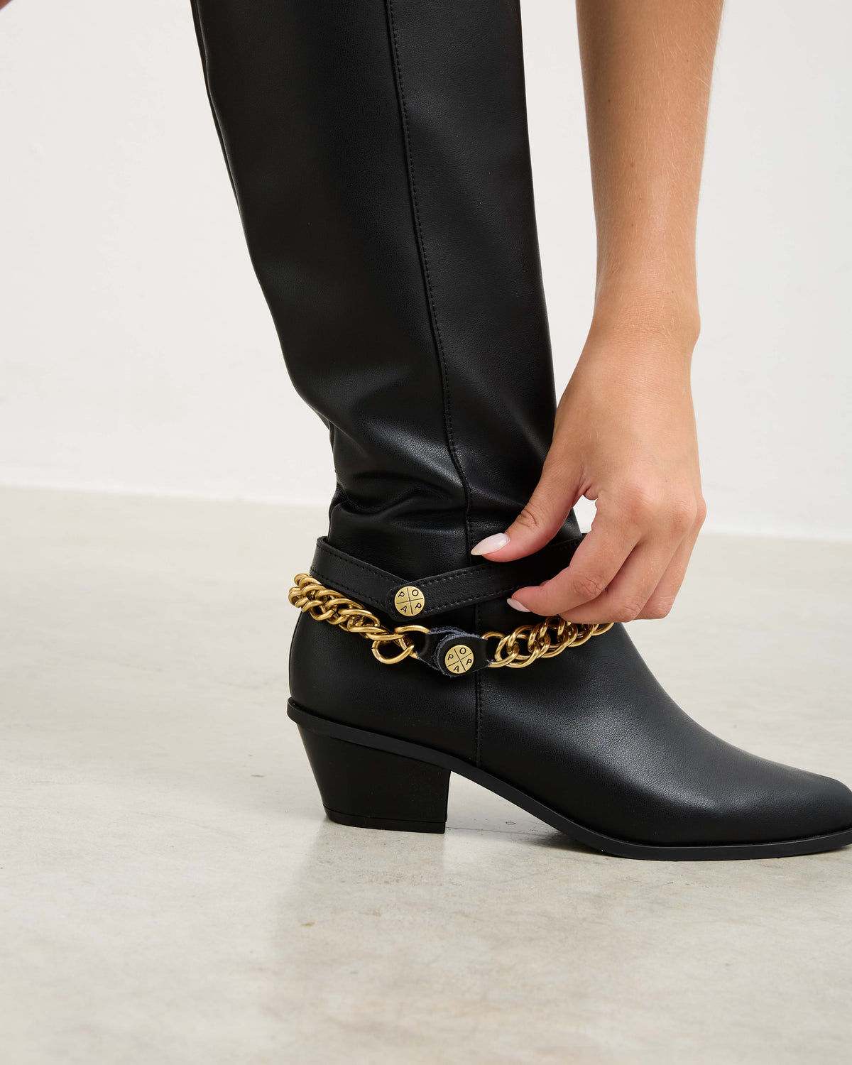 Bota Negra de Mujer Lercois
