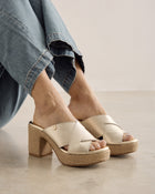 Sandalia Melibea Laminado Oro