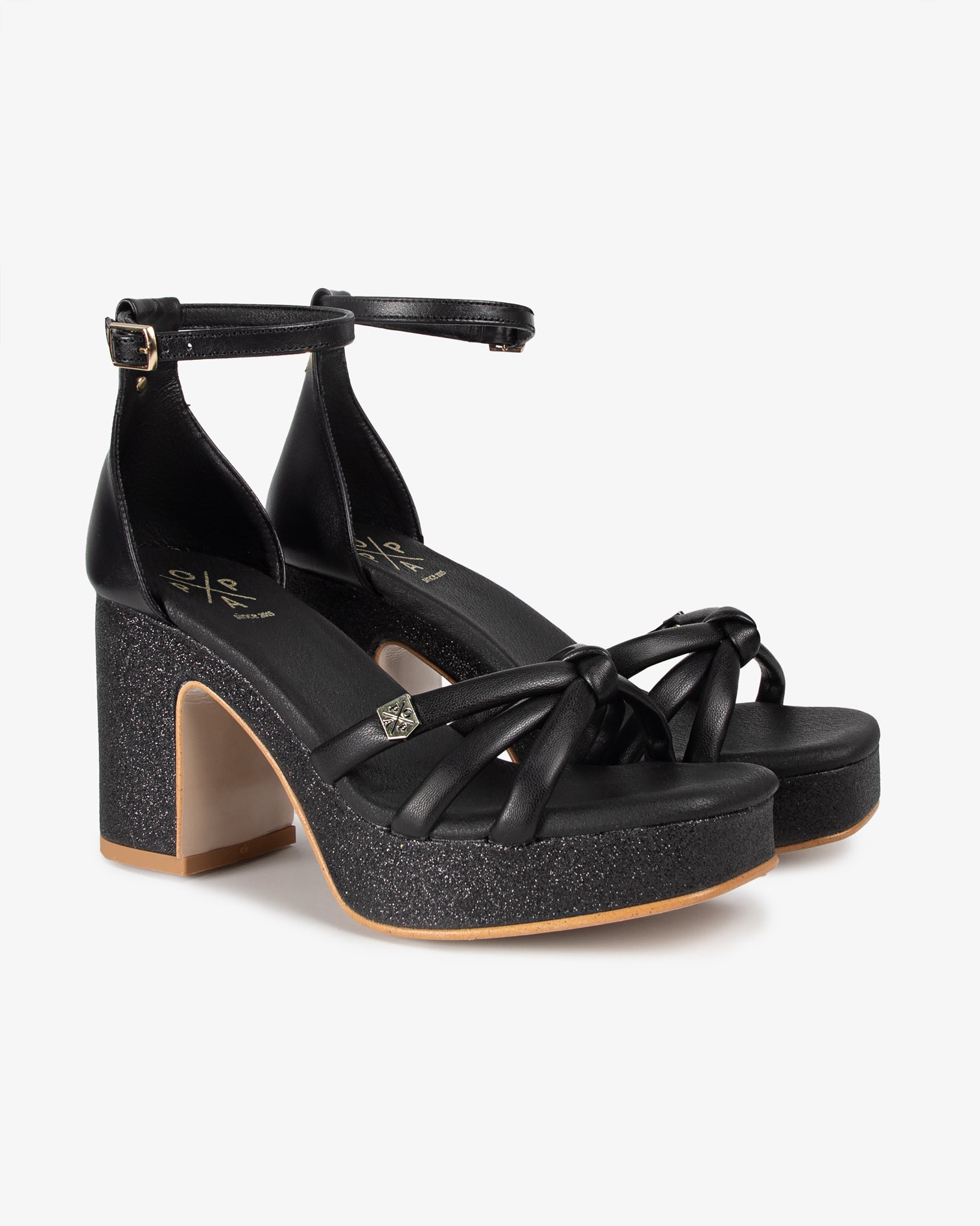 Sandália Plataforma Baltic Negro