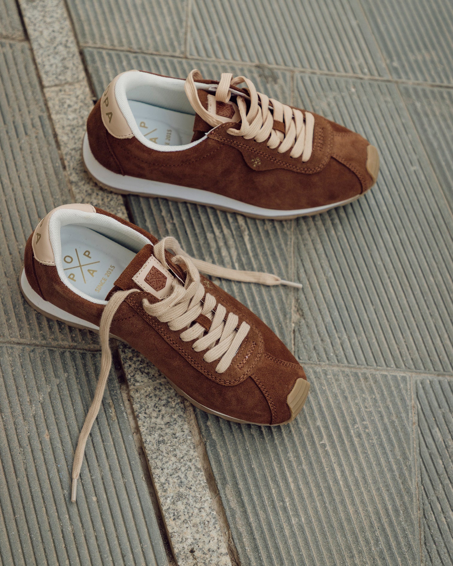 Kira Brown Suede Sneaker
