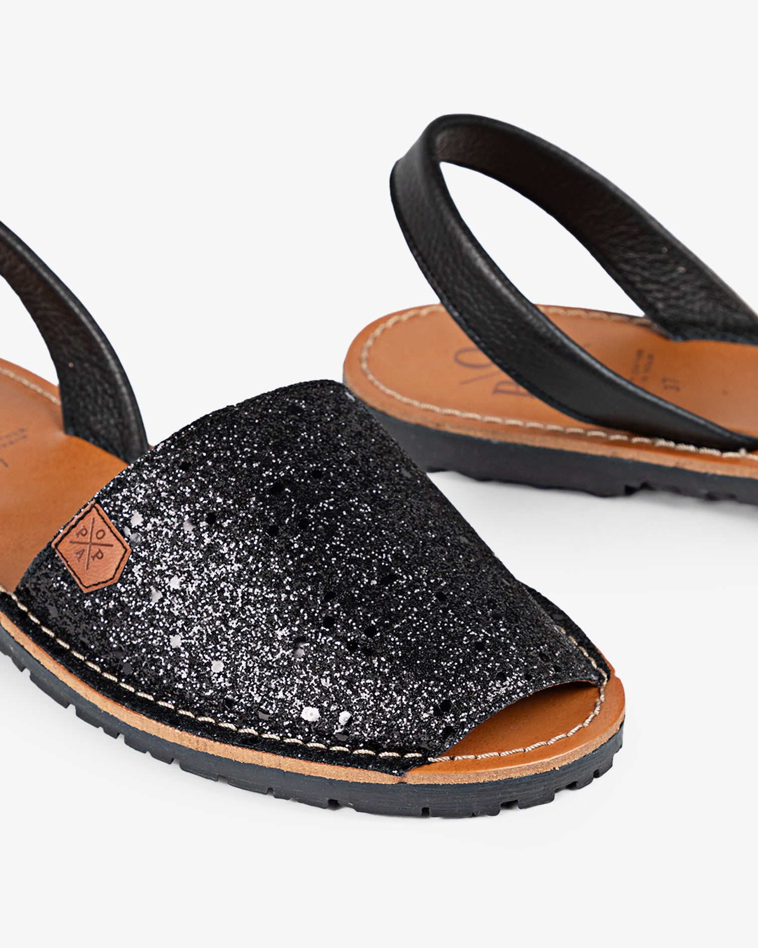 5P Simone Glitter Negro 35