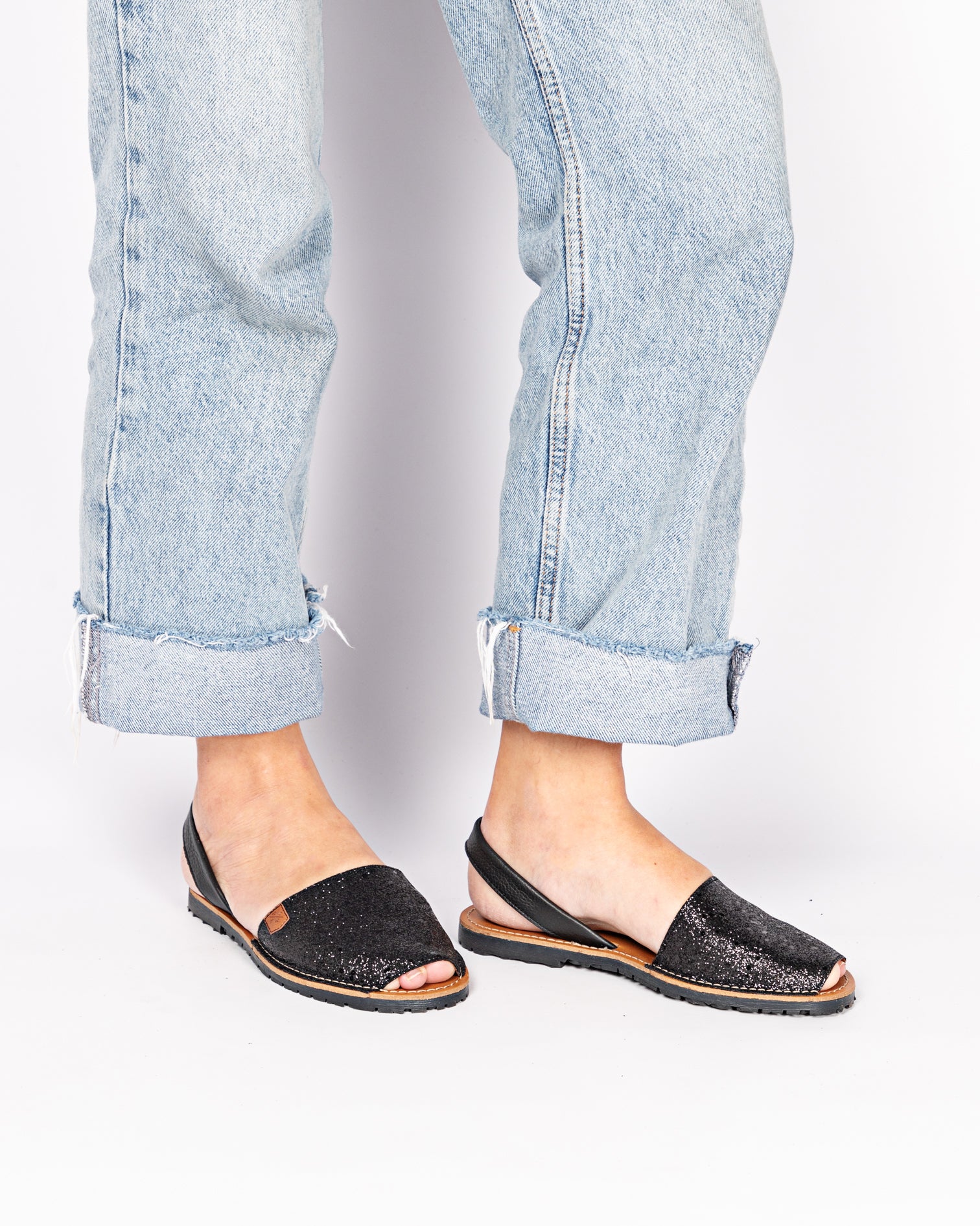 5P Simone Glitter Negro 35