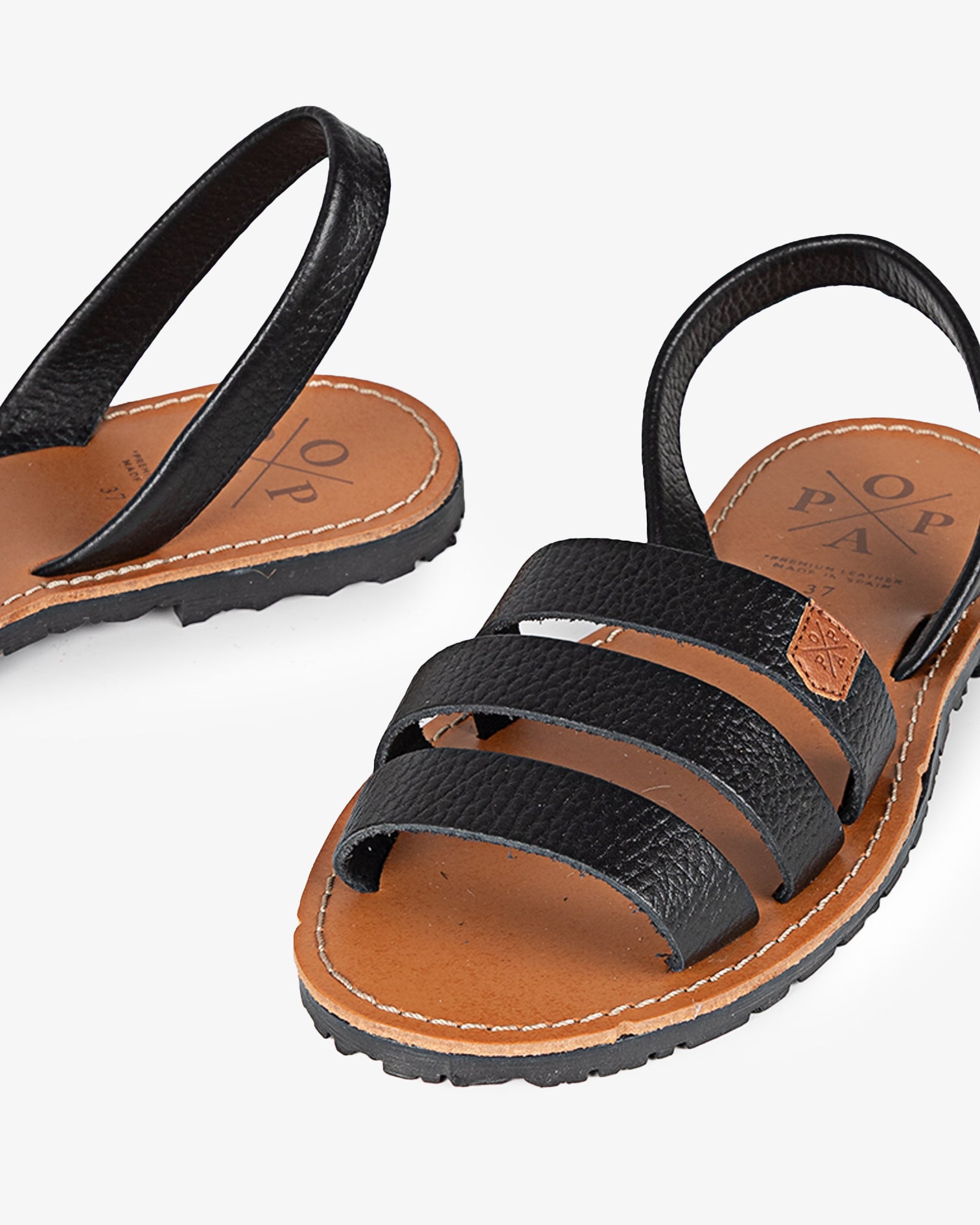 5P Gilna Piel Negro 35