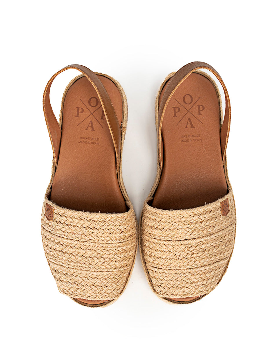 Flat Falesia Chiara Leather Menorcan Sandals