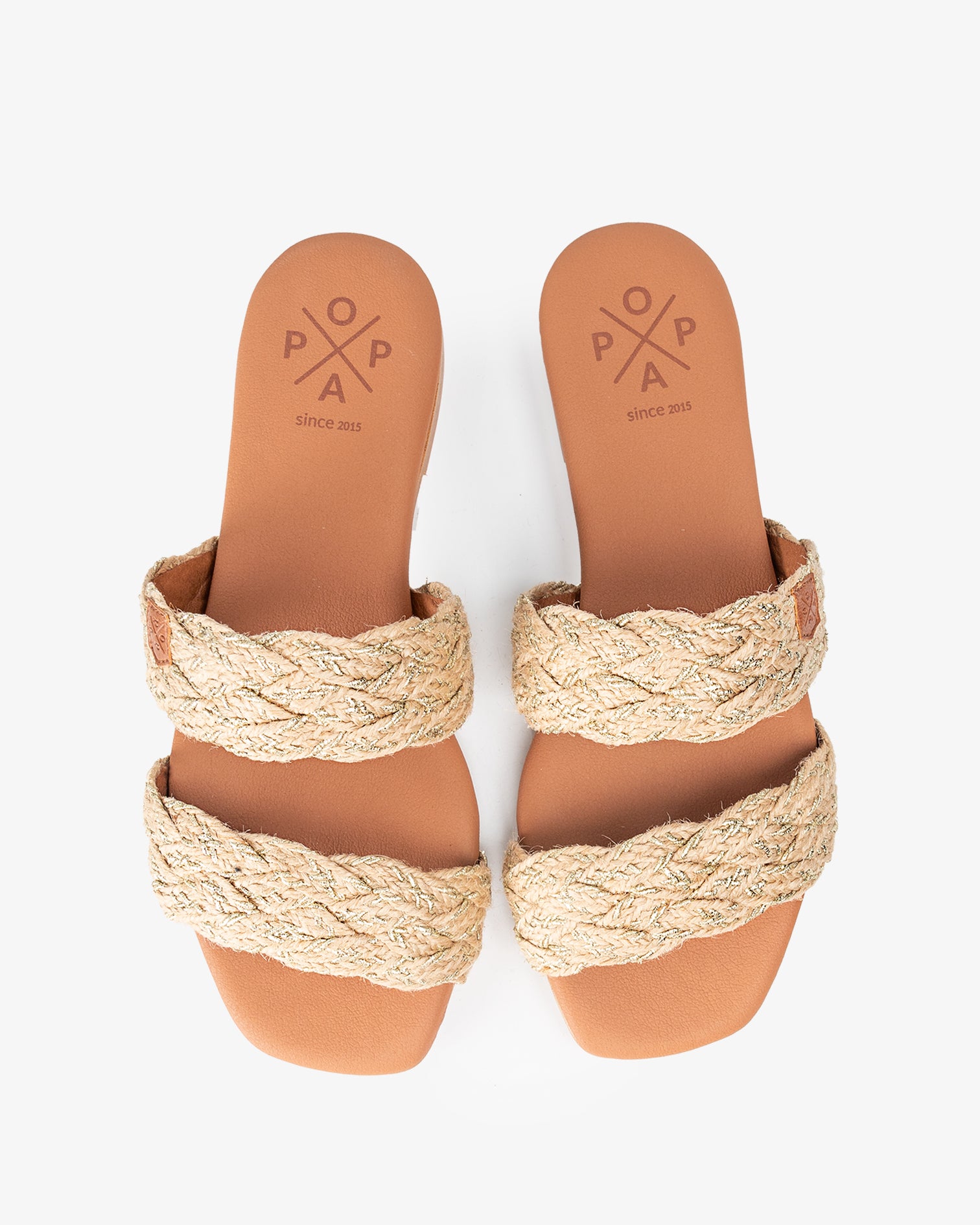 Sandalia Plana Surin Yute Oro 35