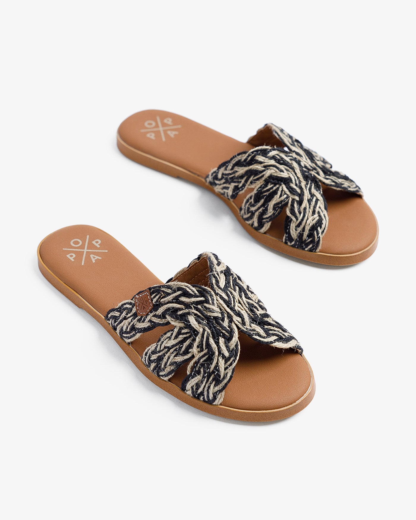 Sandale Tufia India Jute Noir 35