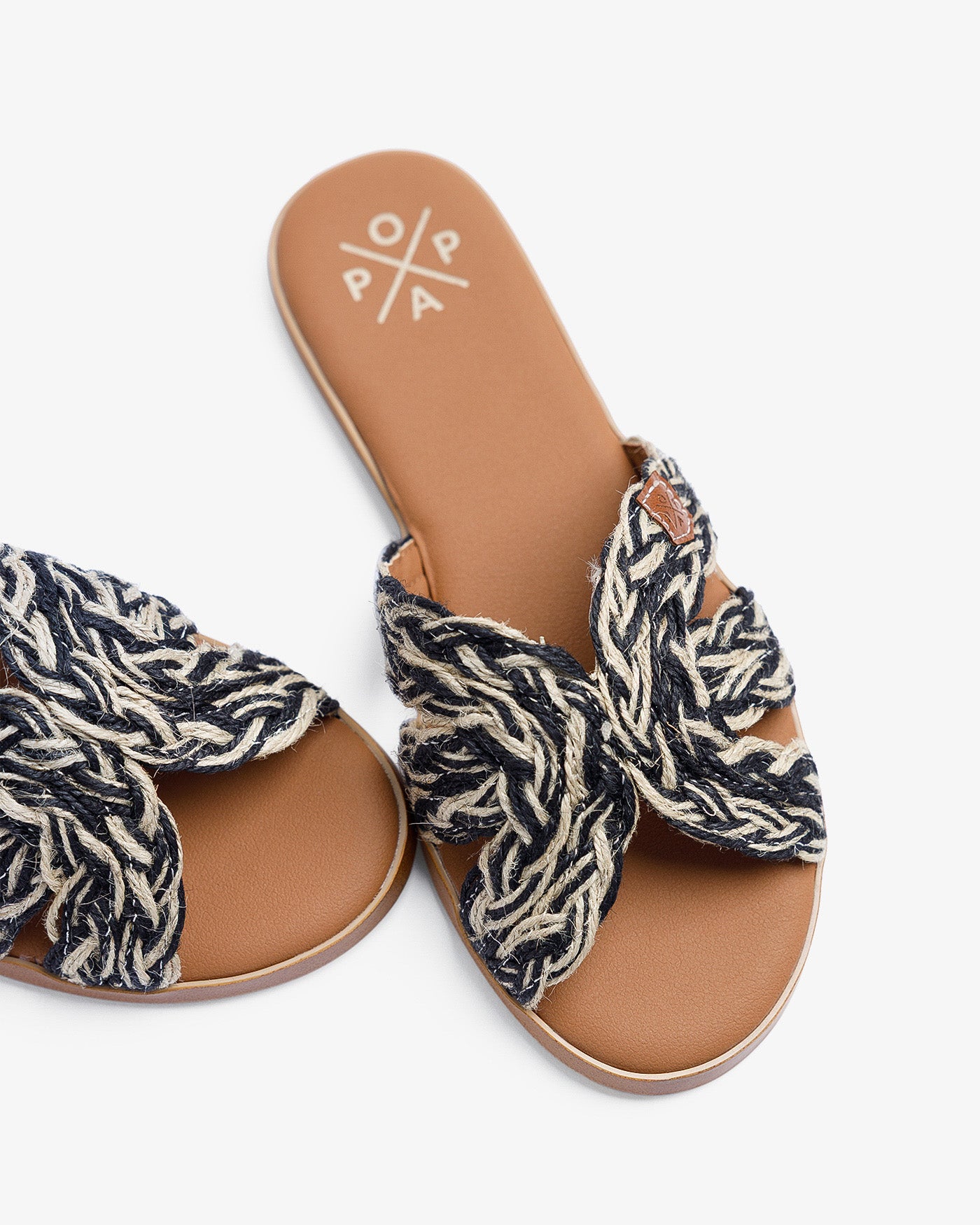 Sandale Tufia India Jute Noir 35