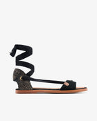 Minorquine Poipu en daim noir 