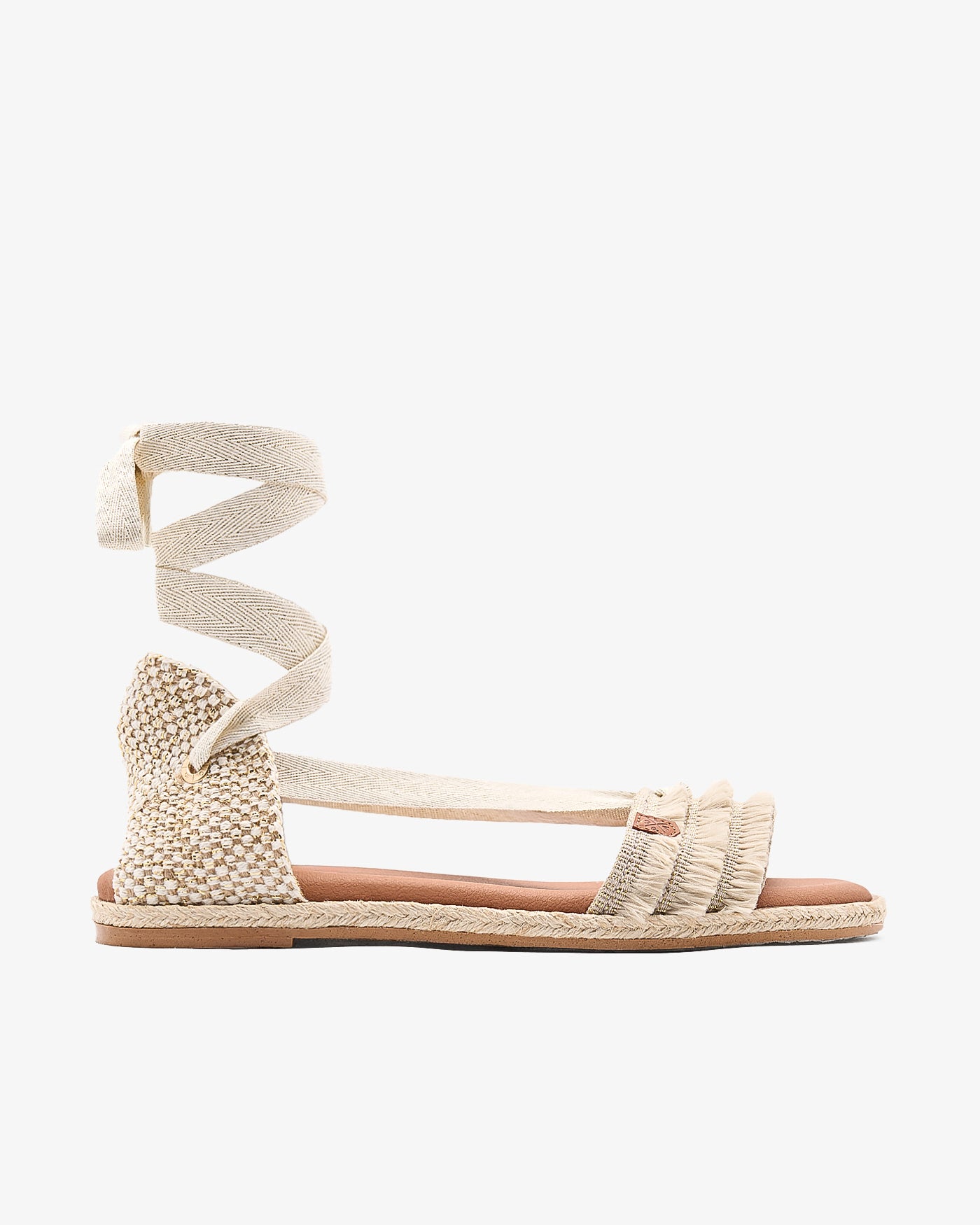 Menorquine Poipu à franges Or Laminé 35