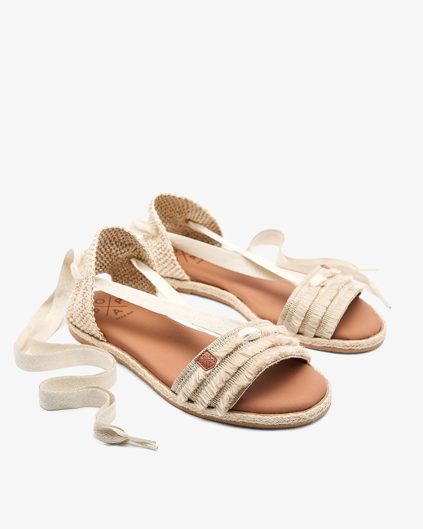 Menorquine Poipu à franges Or Laminé 35