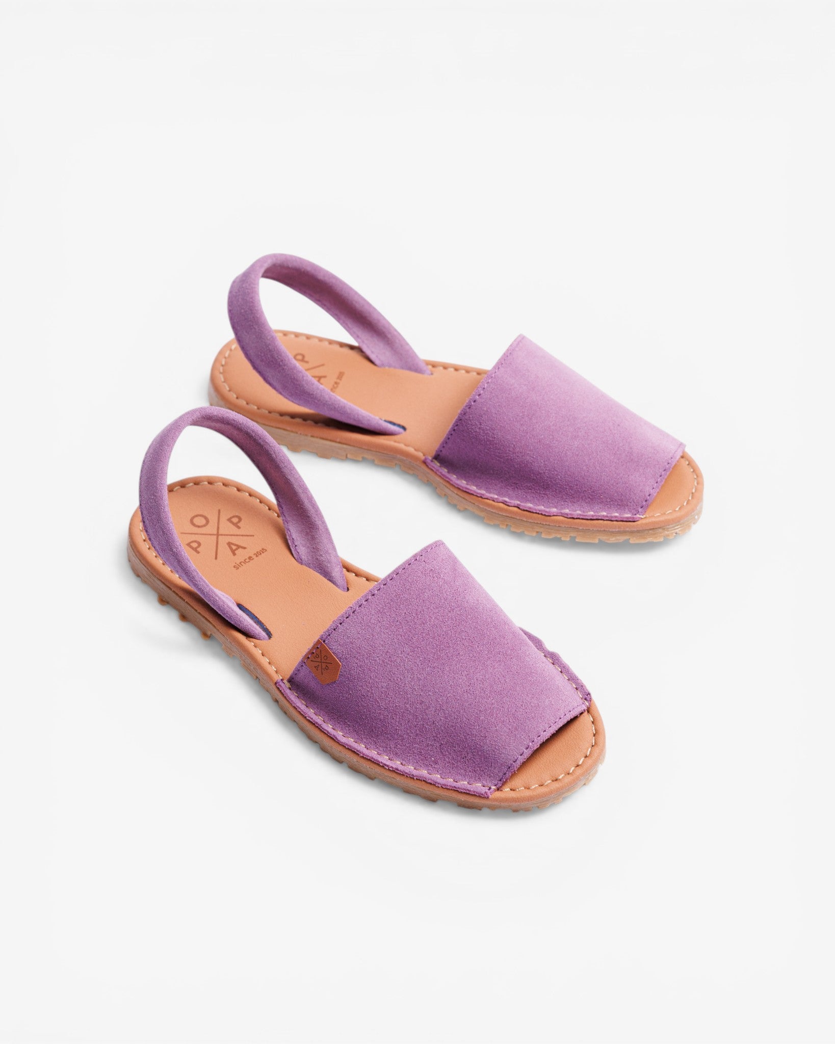 Menorquina Plana California Serraje Malva