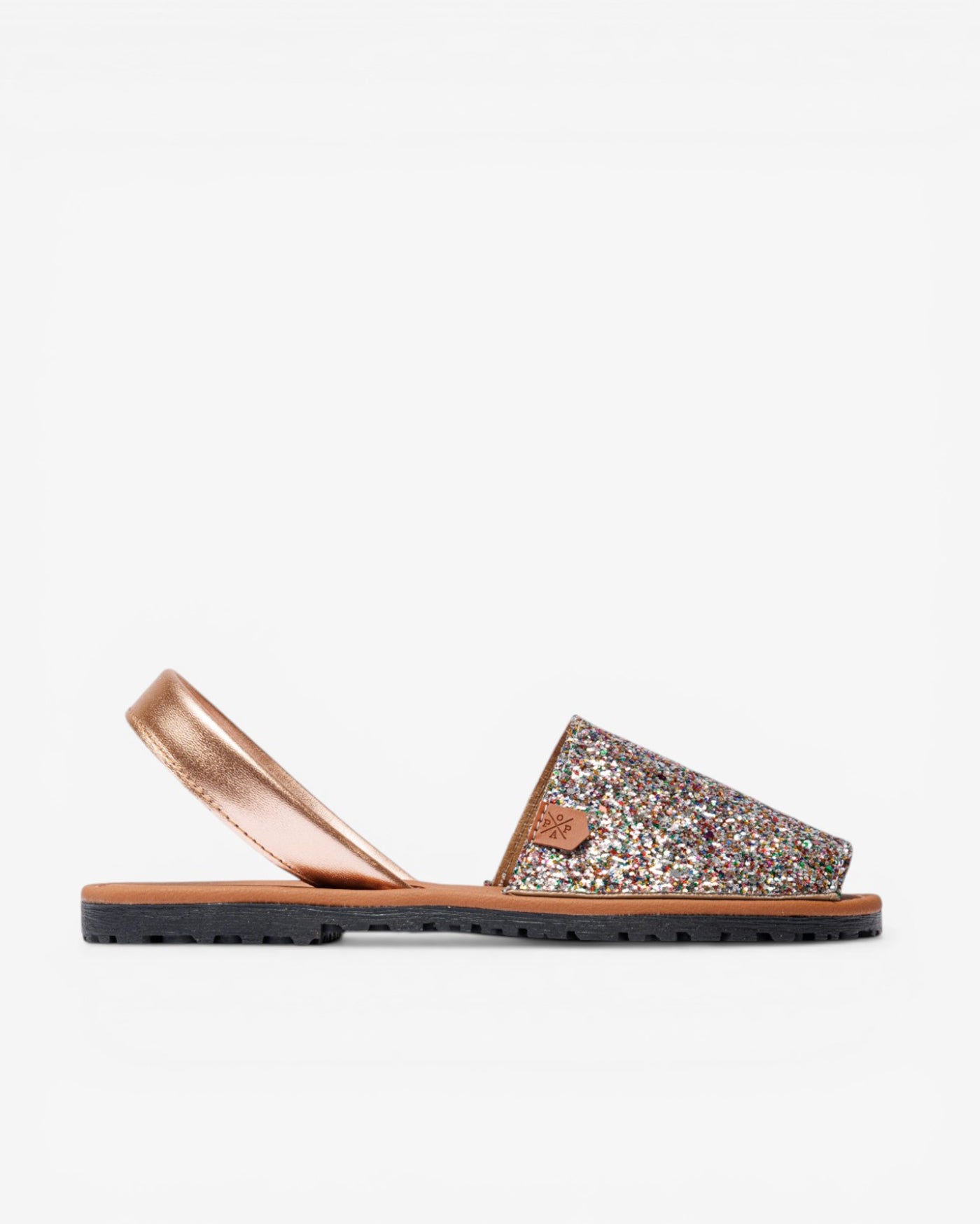 Minorquine Plate California Paillettes Multicolores