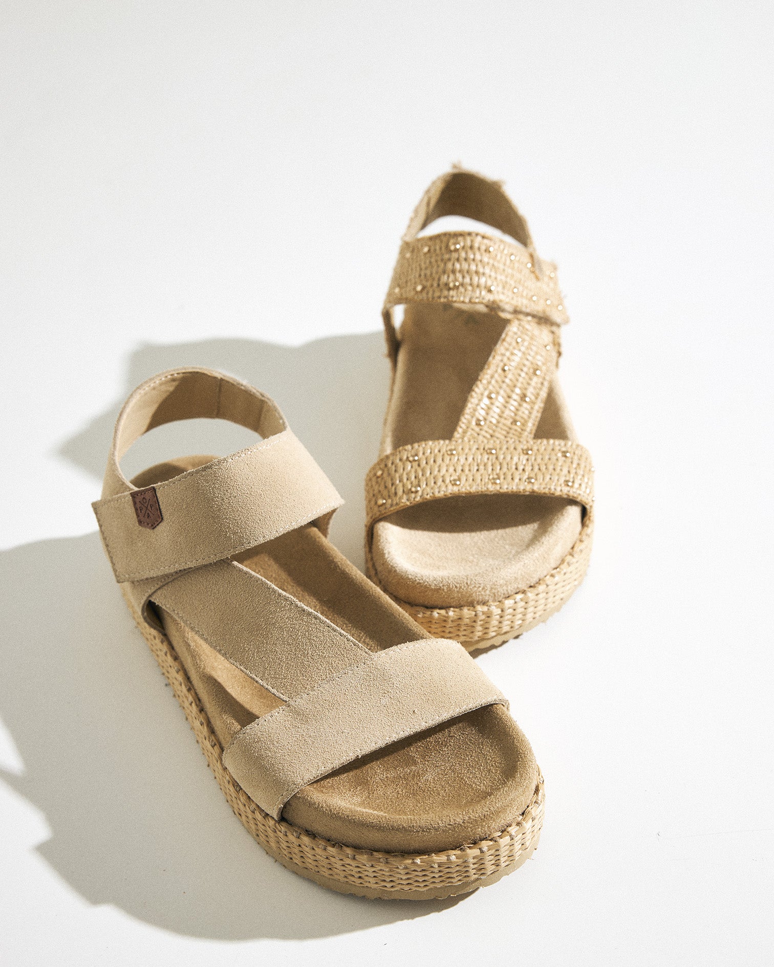 Sandale Niana Serraje Beige 