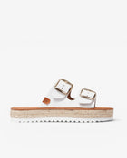 Menorquina Plataforma Morell Snake Blanco