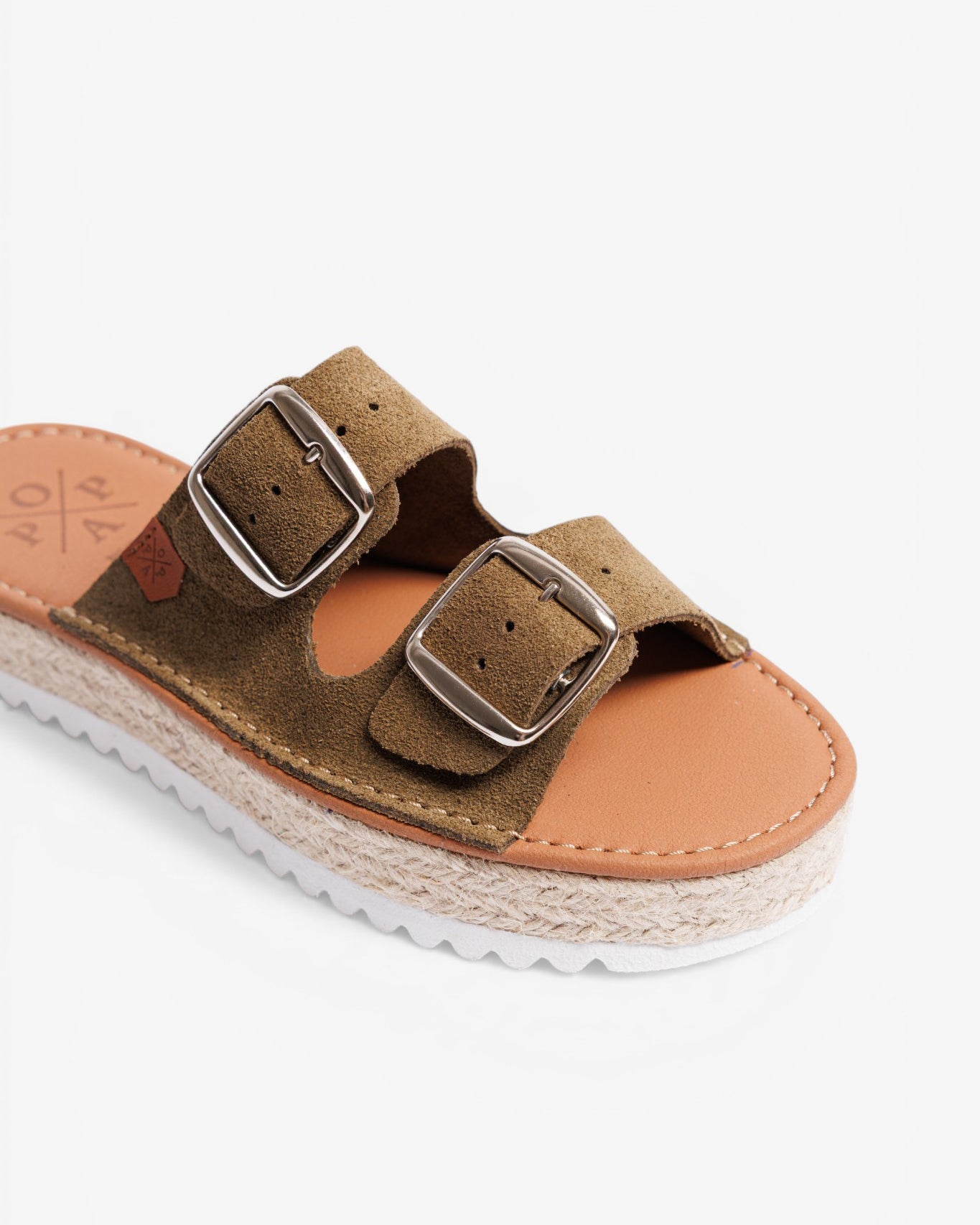 Menorquina Plataforma Morell Serraje Kaki