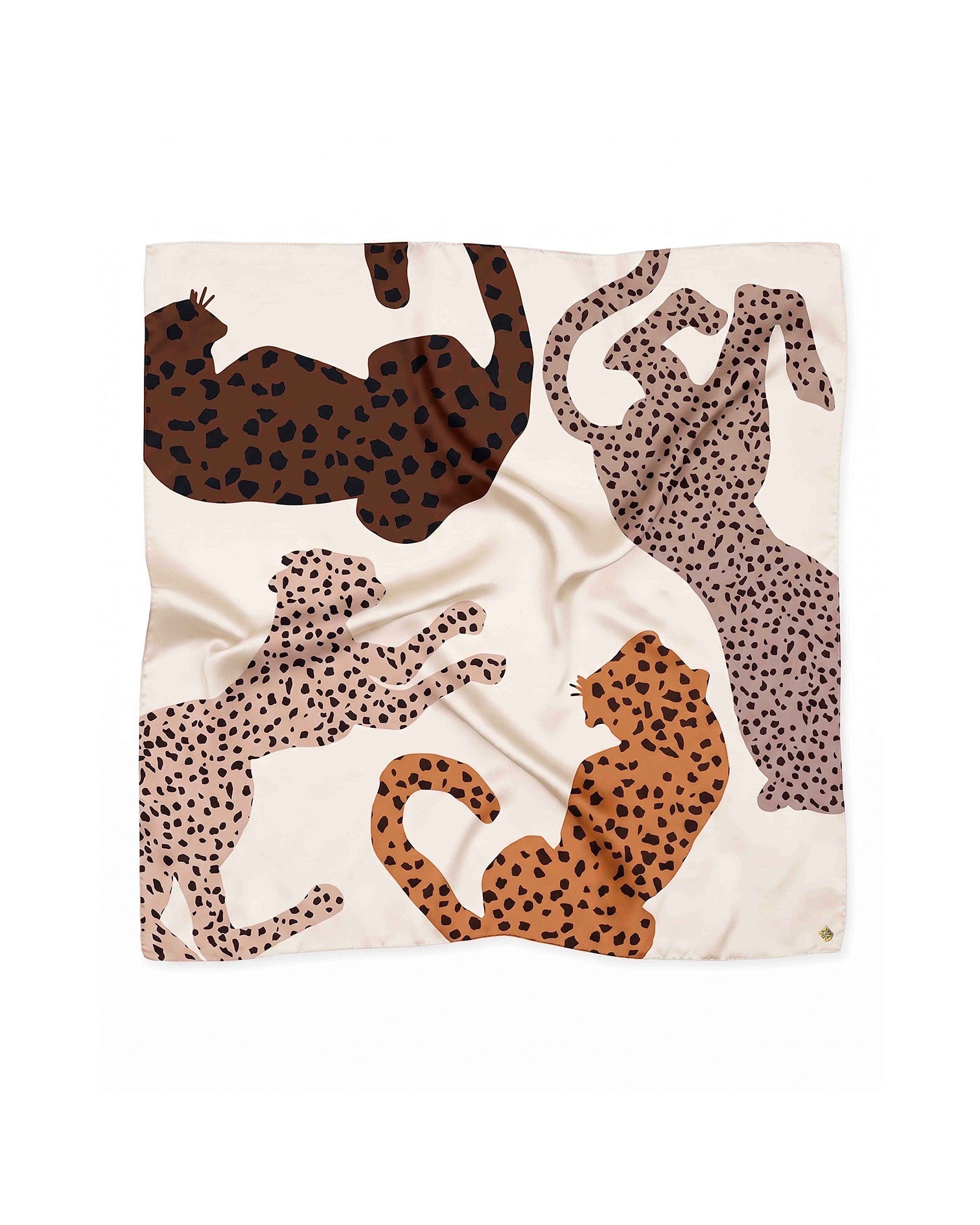 Pañuelo Animal Beige