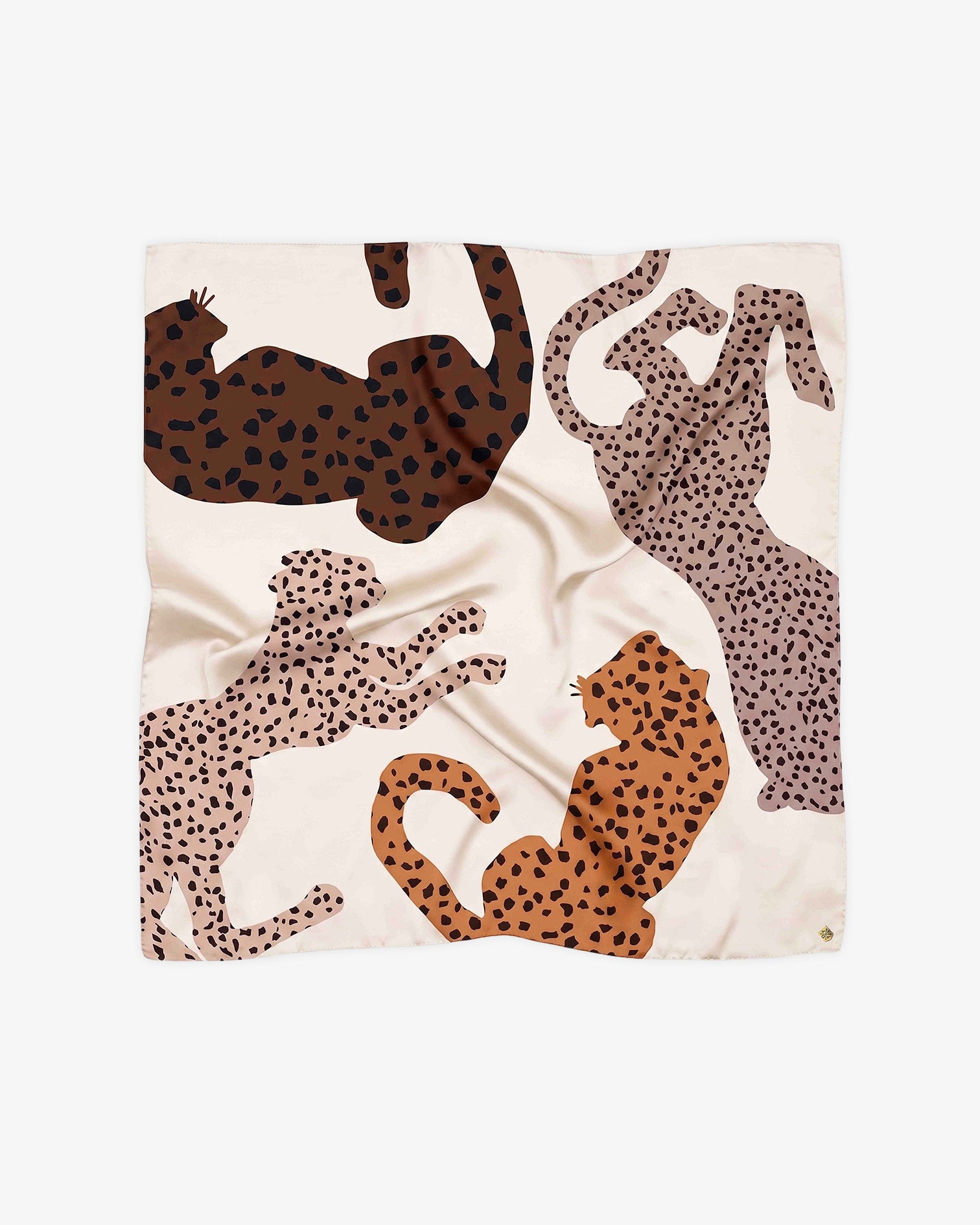 Pañuelo Animal Beige