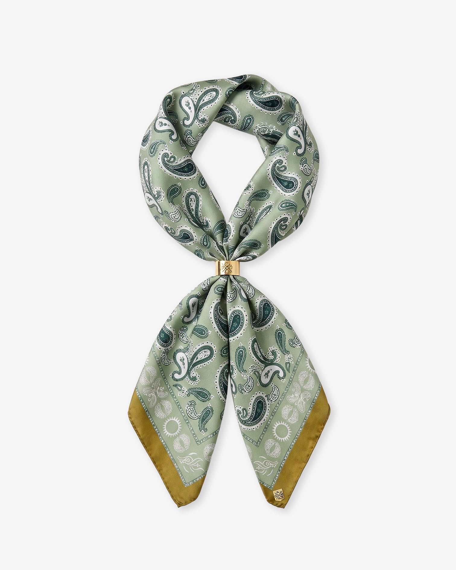 Pañuelo Cachemir Verde