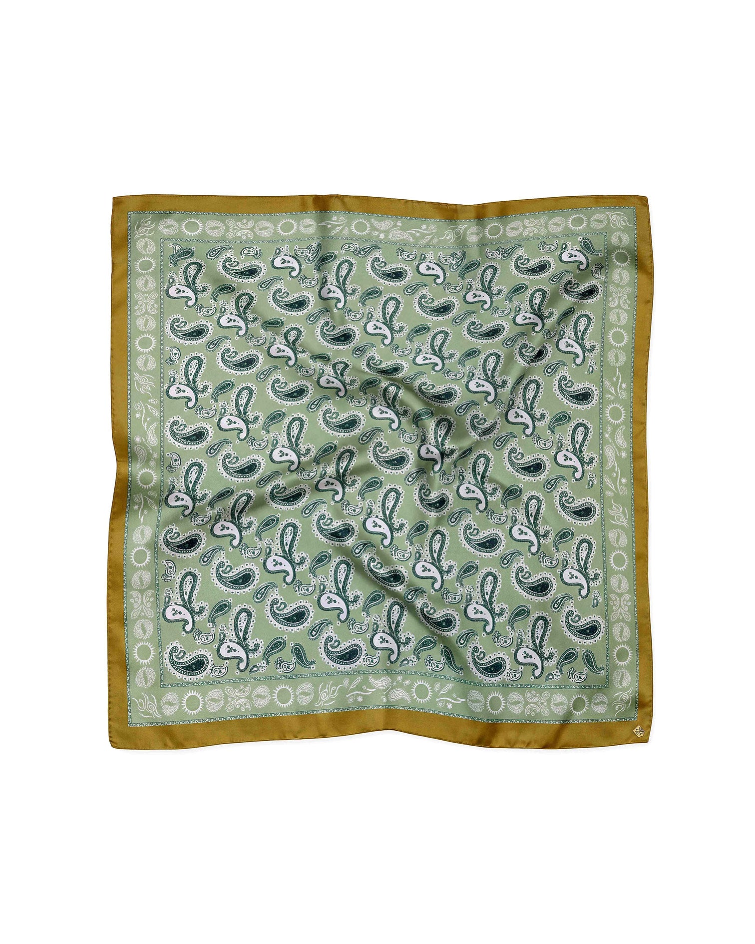Pañuelo Cachemir Verde