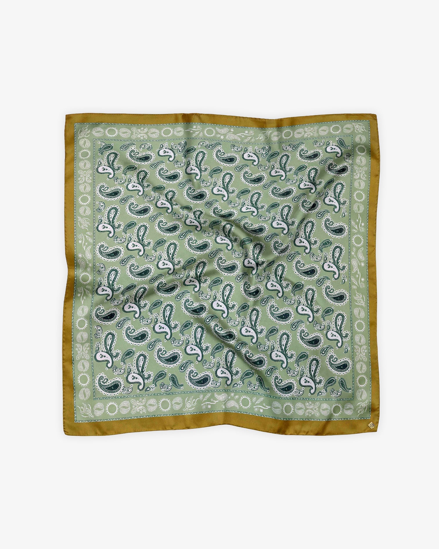 Pañuelo Cachemir Verde