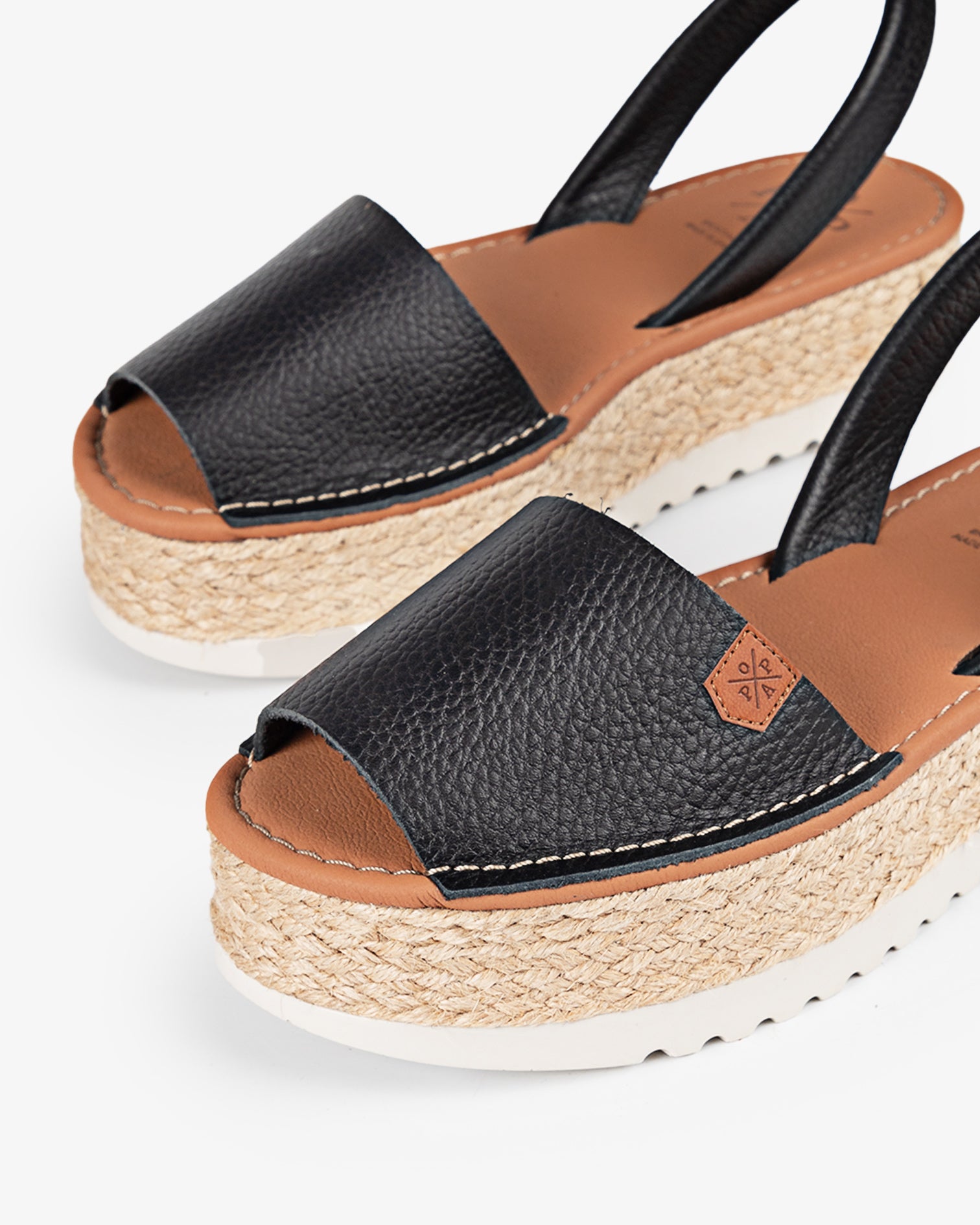 5P Carrie Piel Negro 35