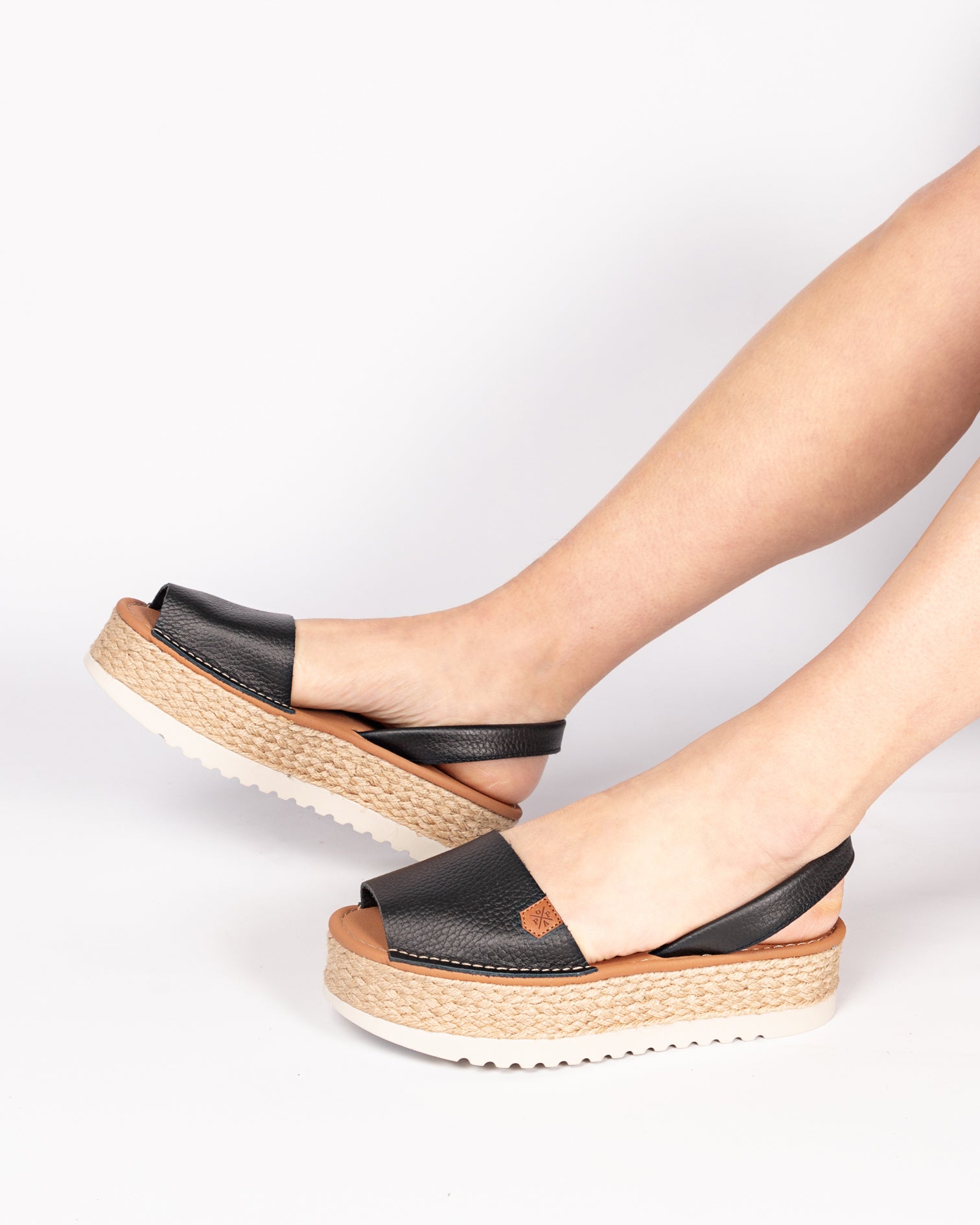 5P Carrie Piel Negro 35