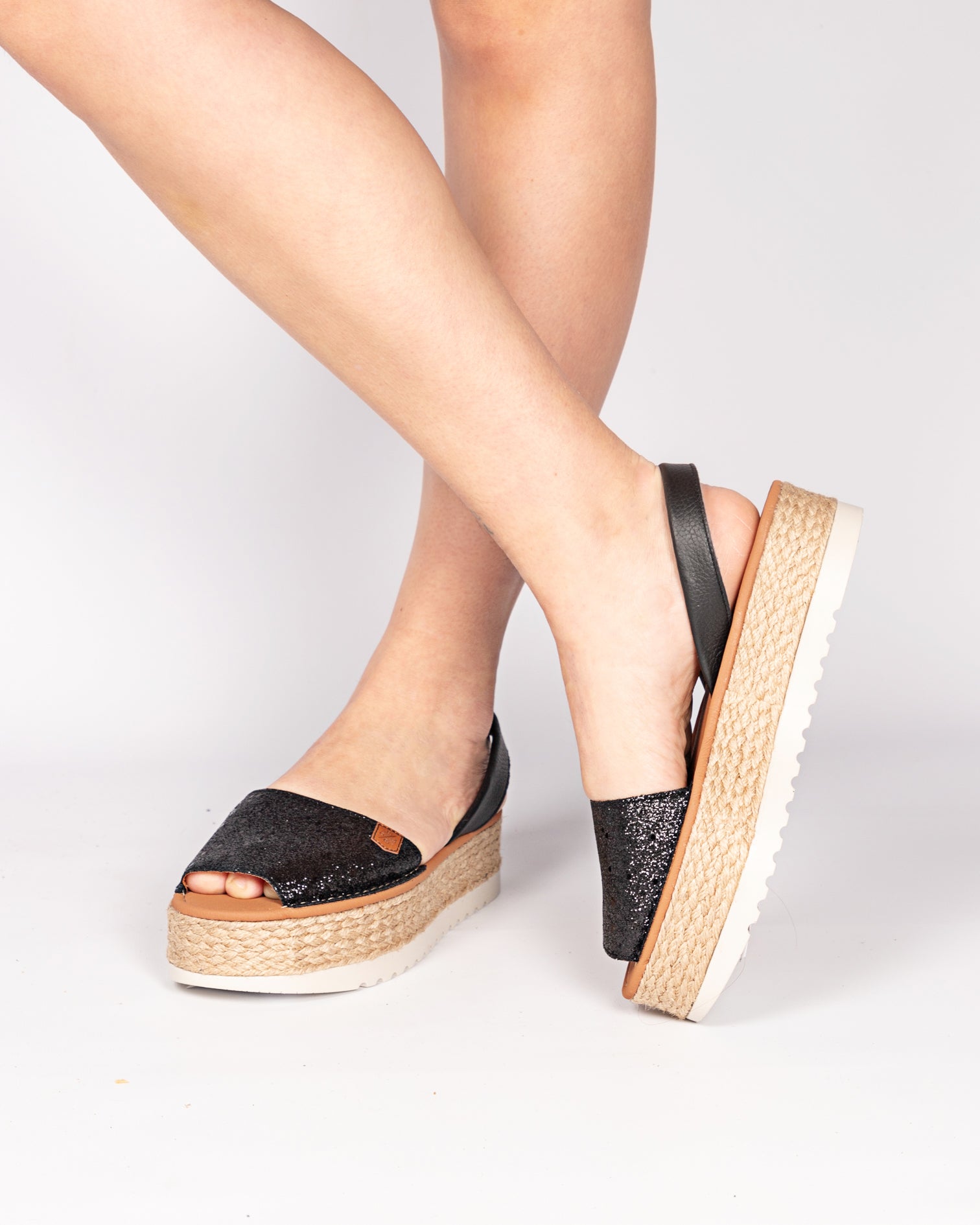 5P Carrie Glitter Negro 35