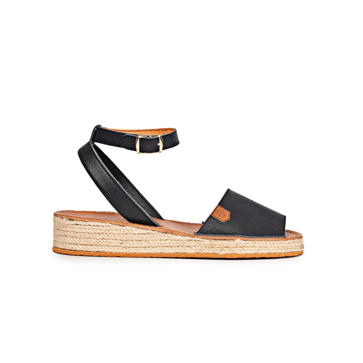 Menorquina Plataforma Elle Sauvage Negro 35