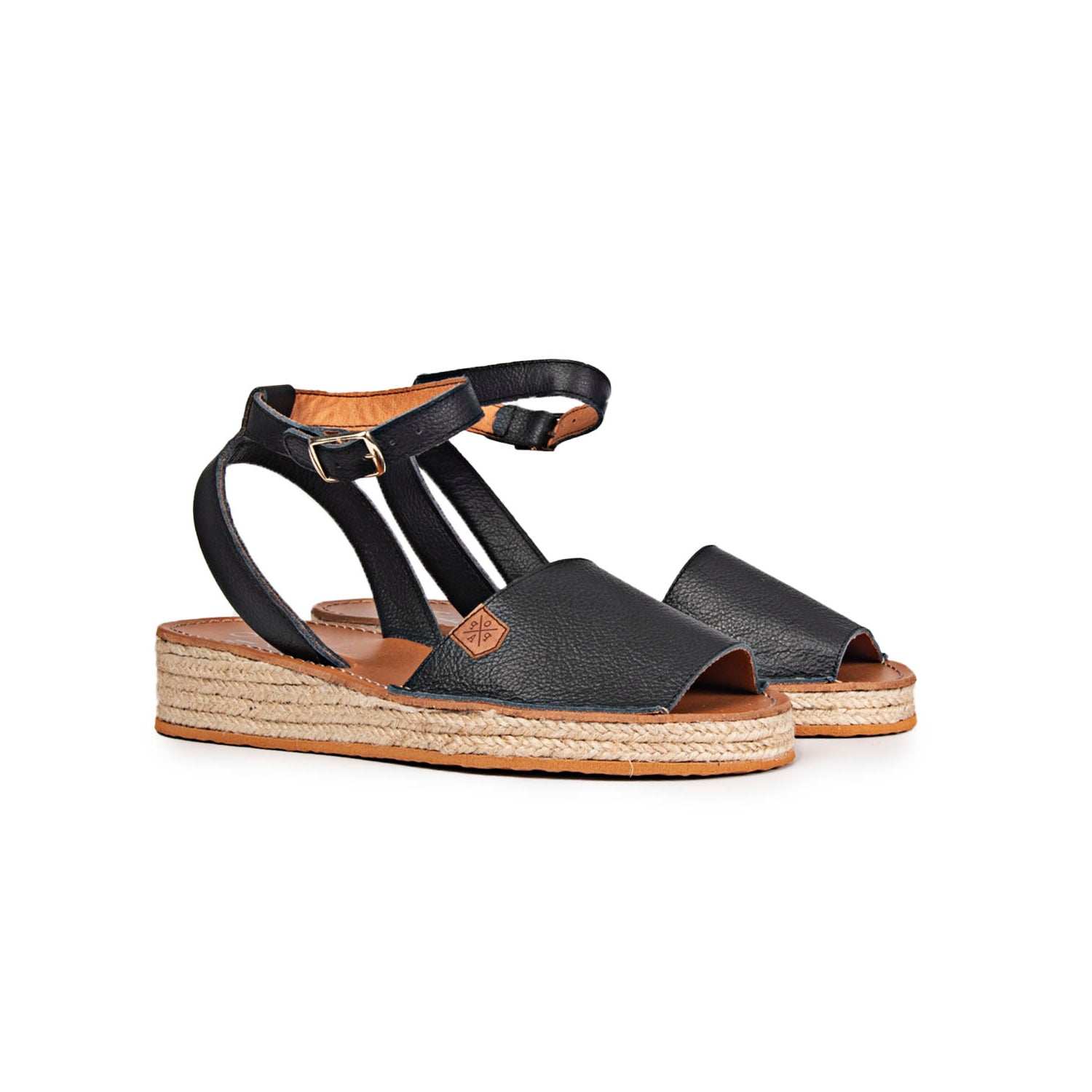 Menorquina Plataforma Elle Sauvage Negro 35
