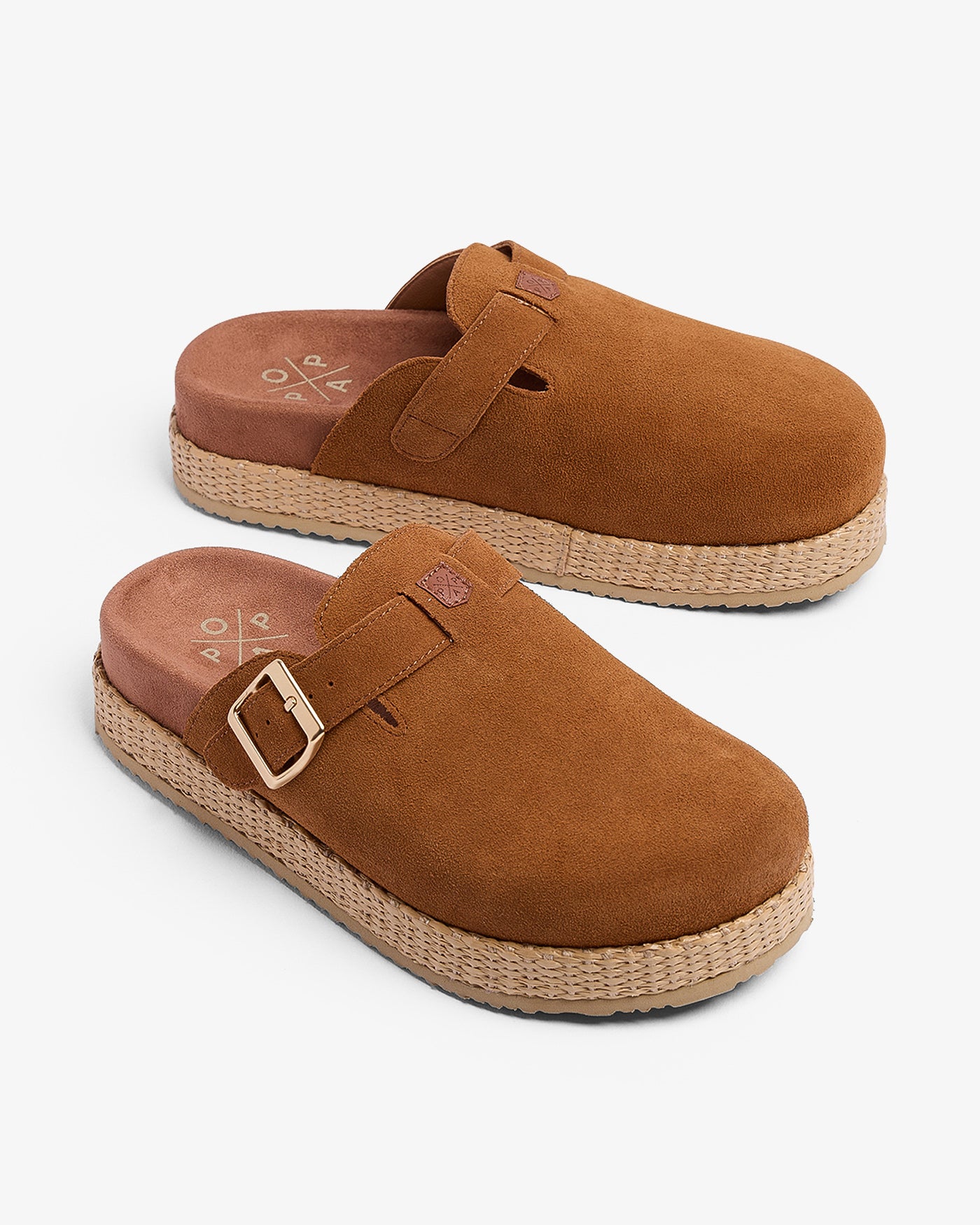 Sabots Acova en daim cuir 35