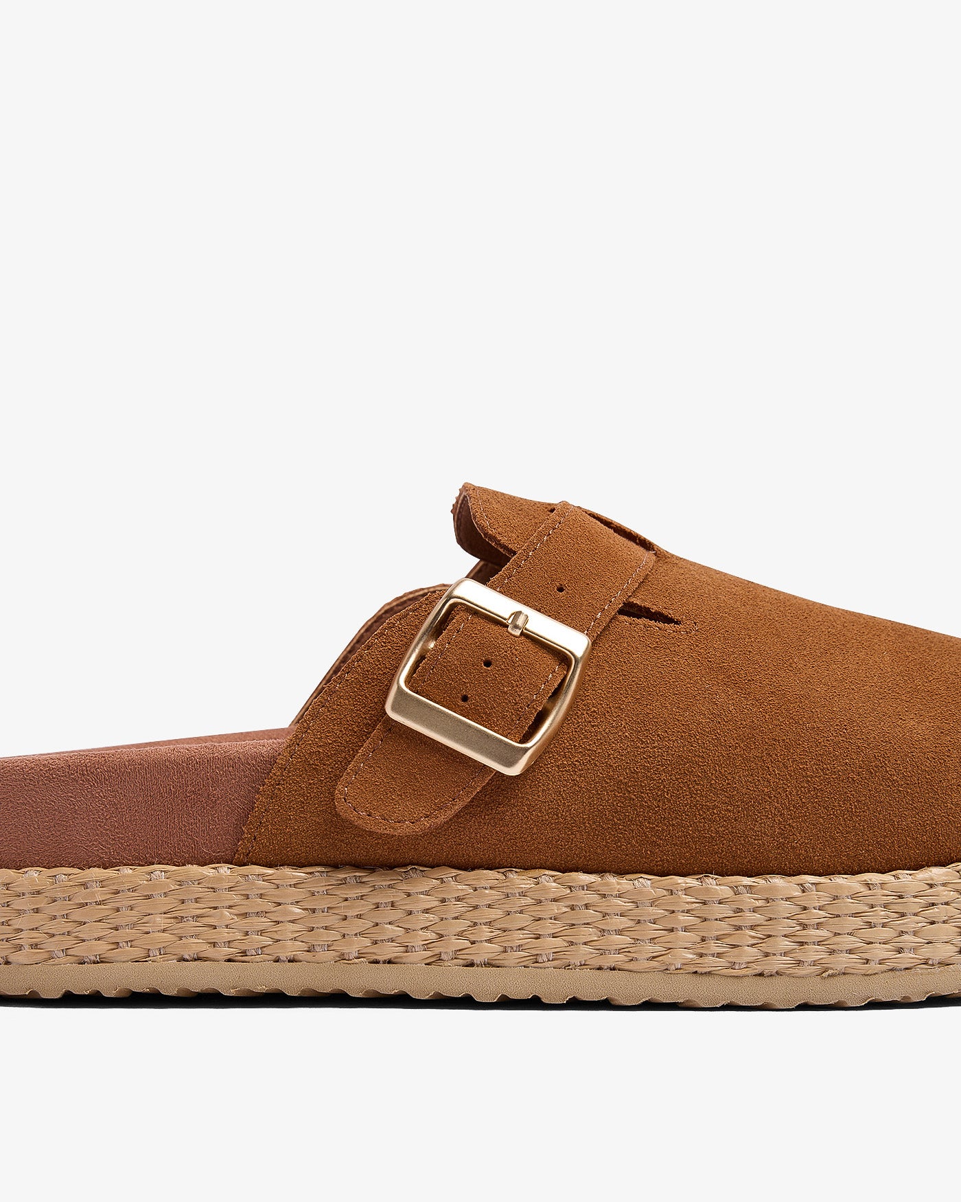 Sabots Acova en daim cuir 35