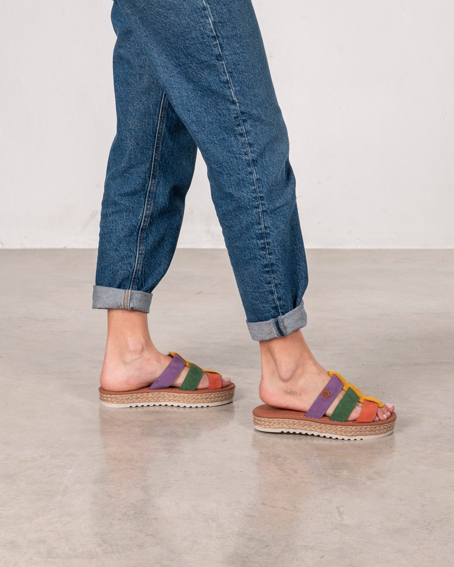 Multicolor Tao Platform Sandal