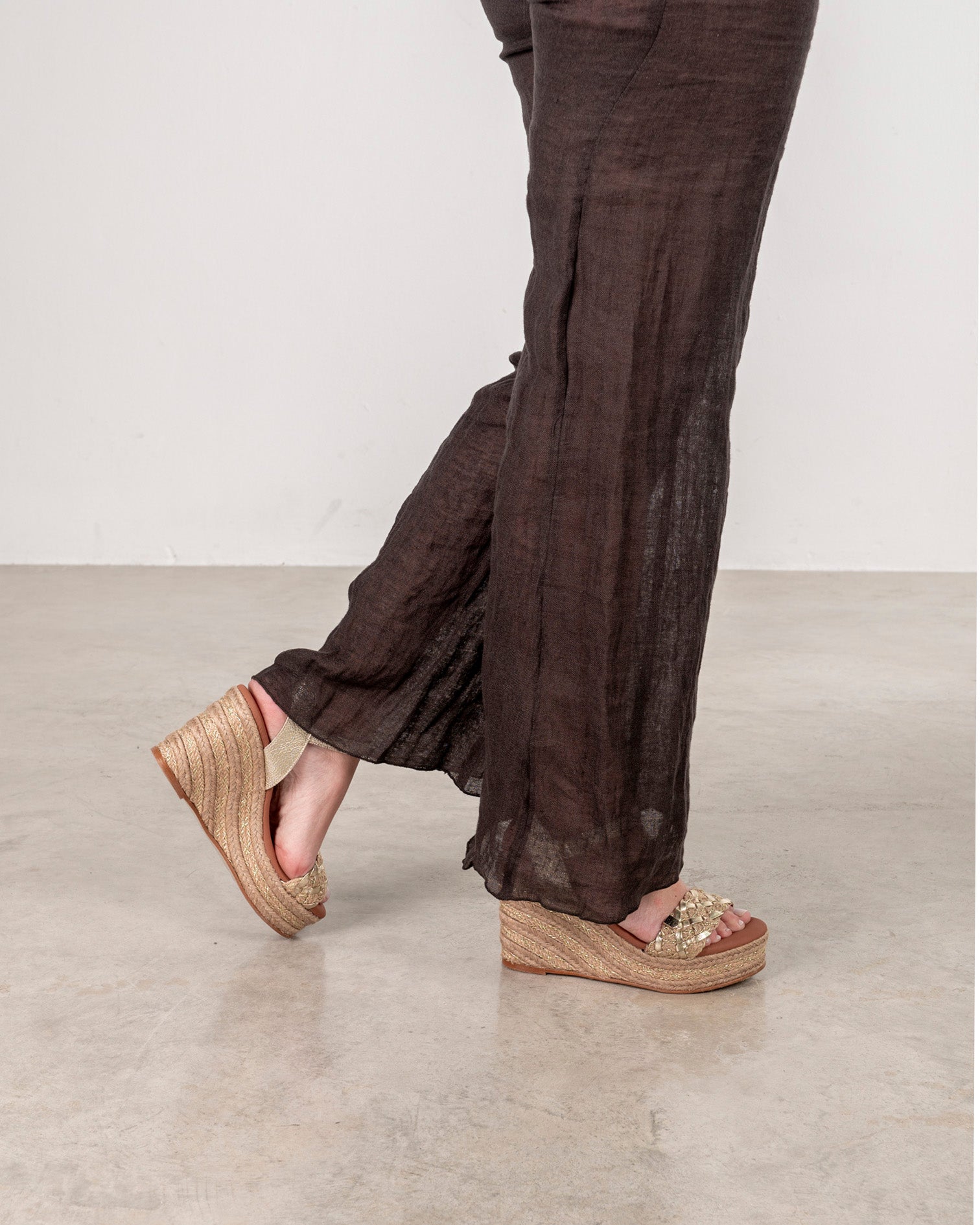 Bandon Gold High Wedge avec boucle