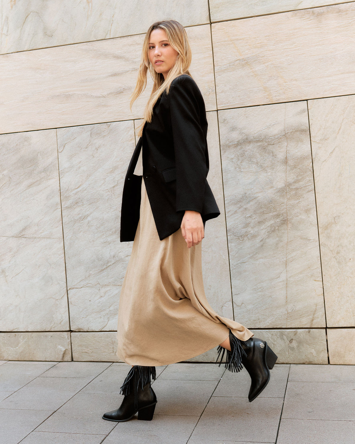 Bota Negra de Mujer Sedona