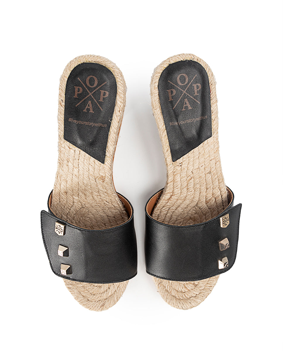 Sandales à talons Napa Cabane noires