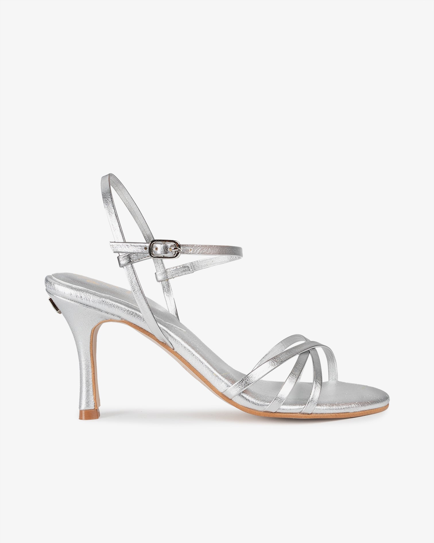 Silver Artic Heel Sandal