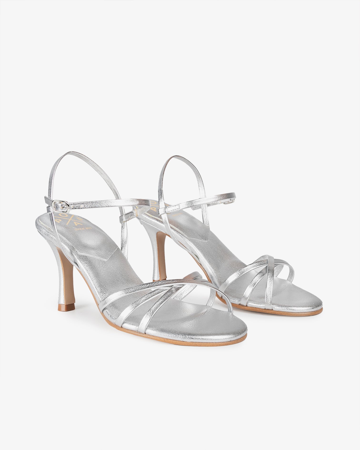 Sandalia Tacón Artic Plata