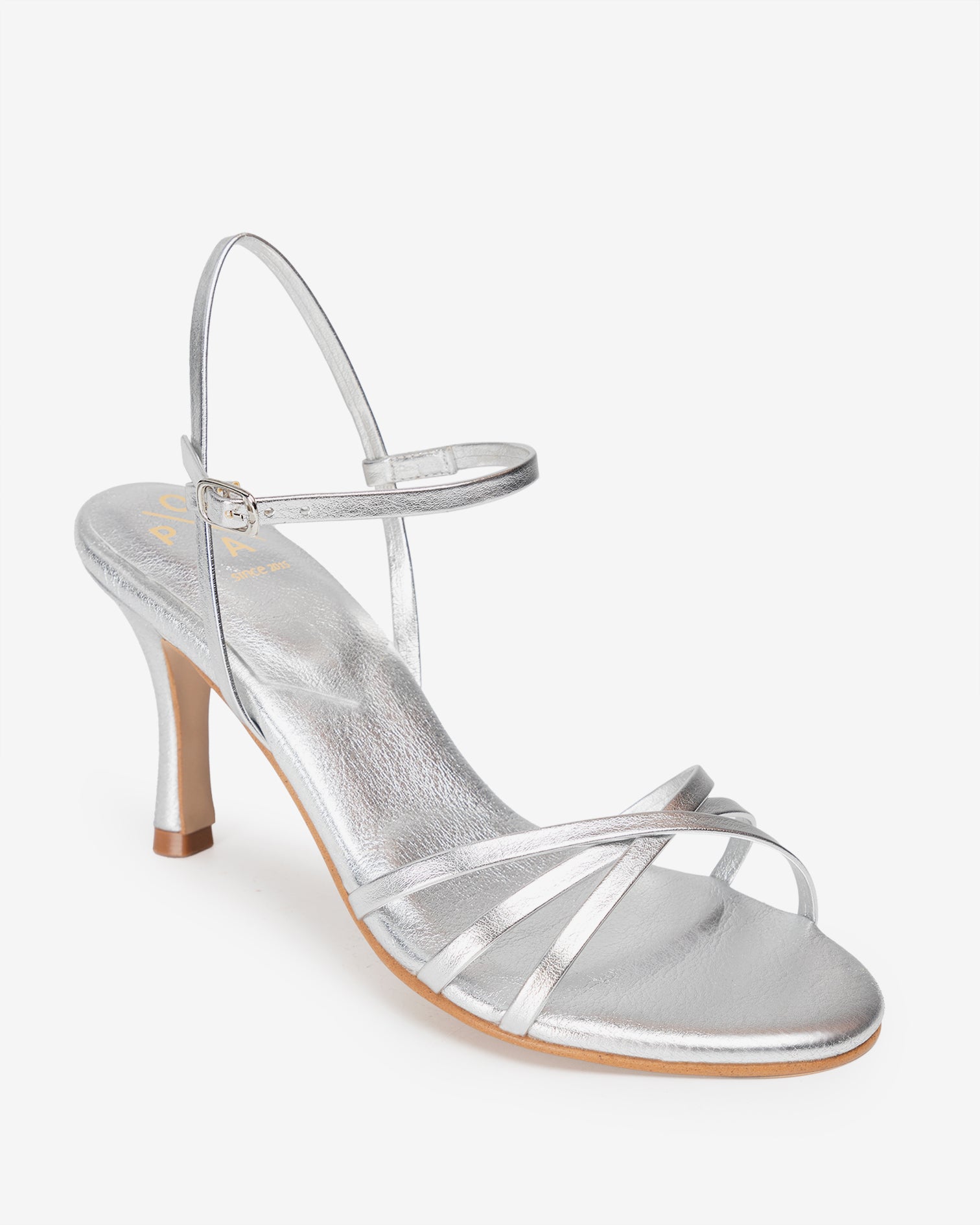 Silver Artic Heel Sandal