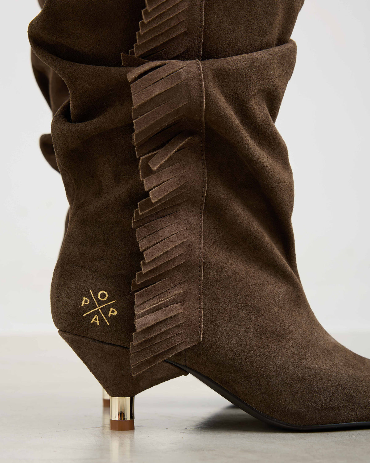 Bota Marrón de Mujer Takayama Flecos