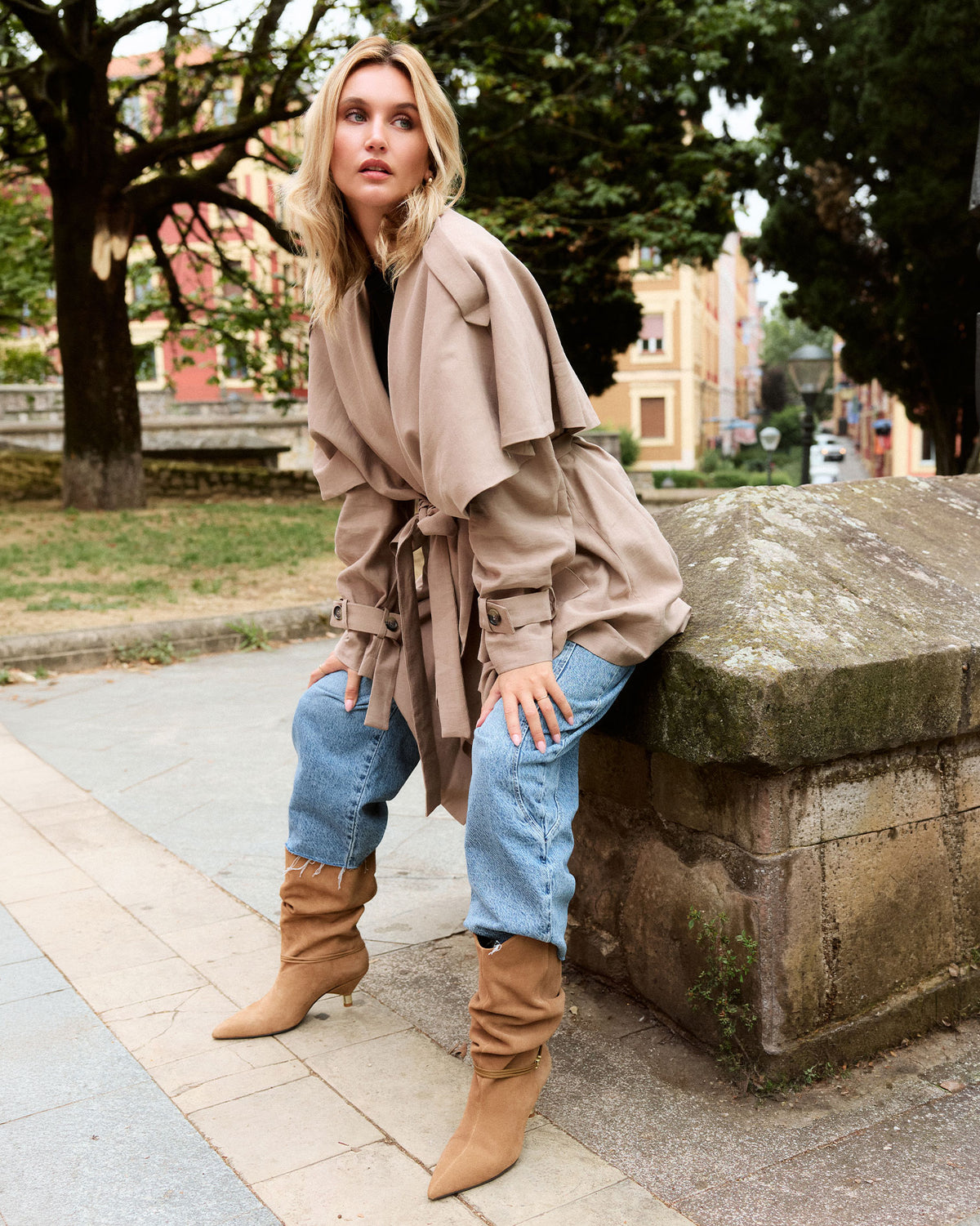 Bota Beige de Mujer Takayama