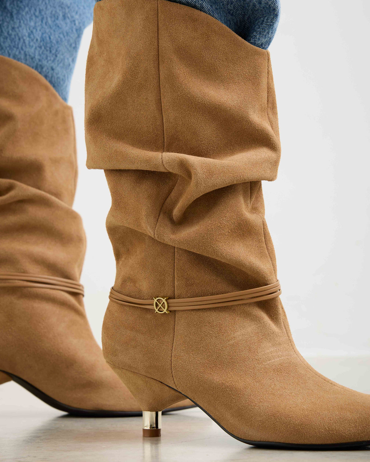 Bota Beige de Mujer Takayama