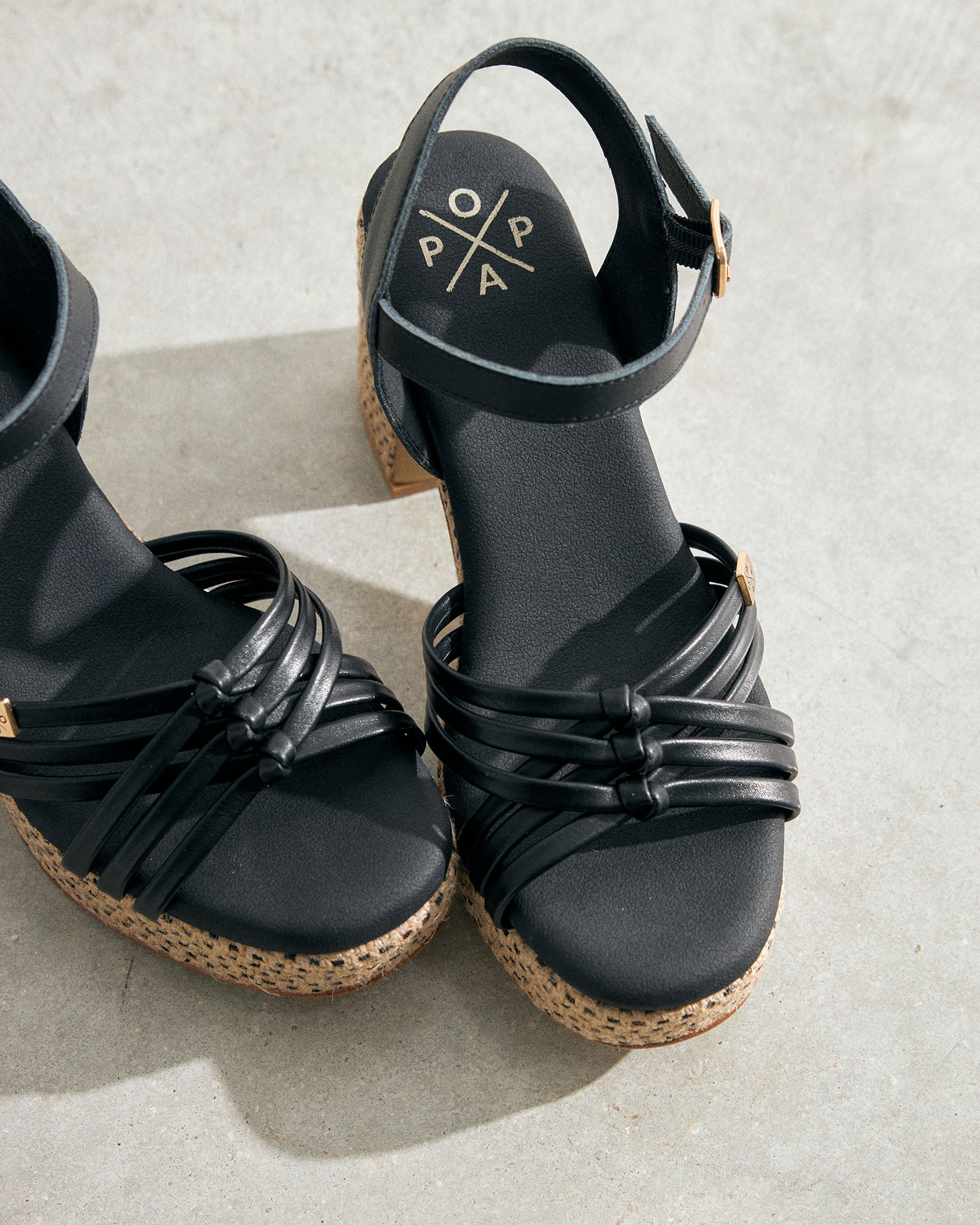 Sandalia Valvas Negro