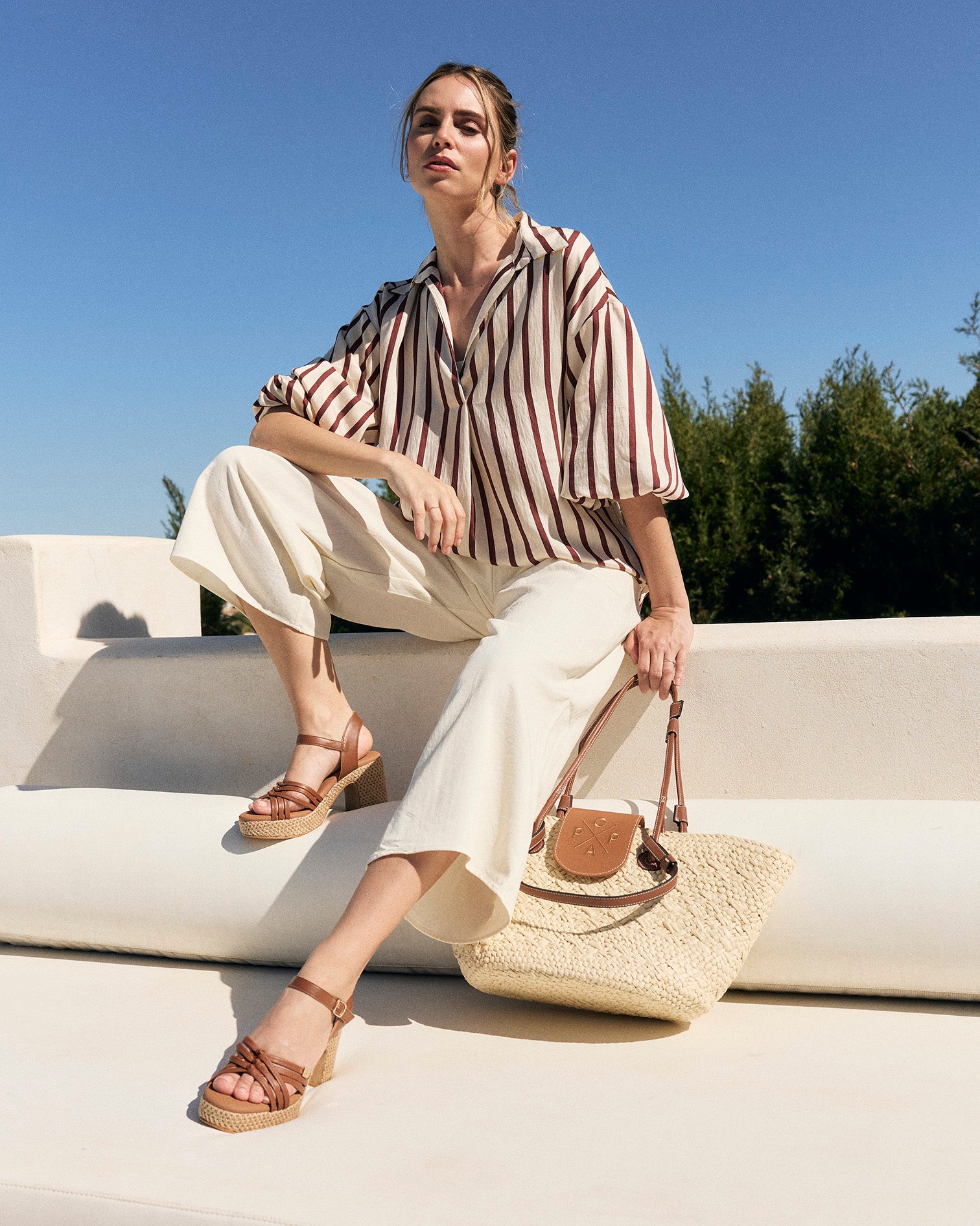 Sandalia Valvas Cuero