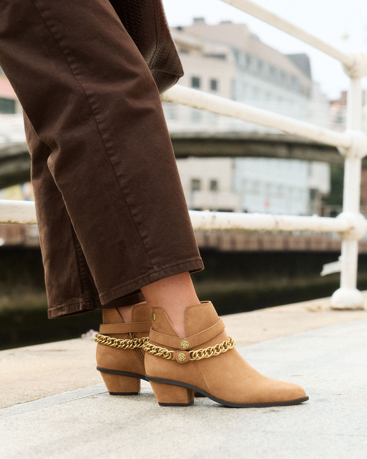 Botín Beige de Mujer Vilcabamba