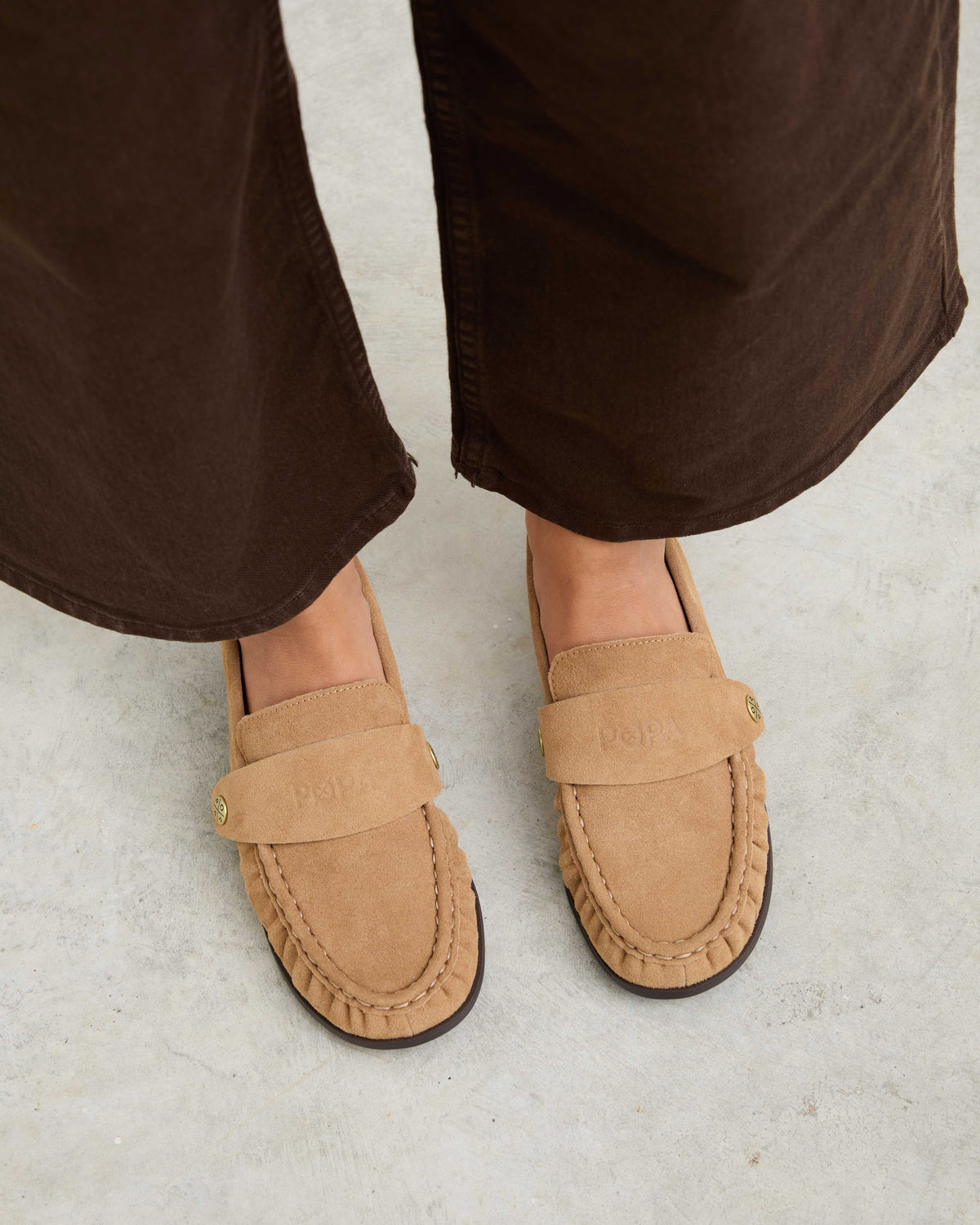 Mocasín Beige de Mujer Yao