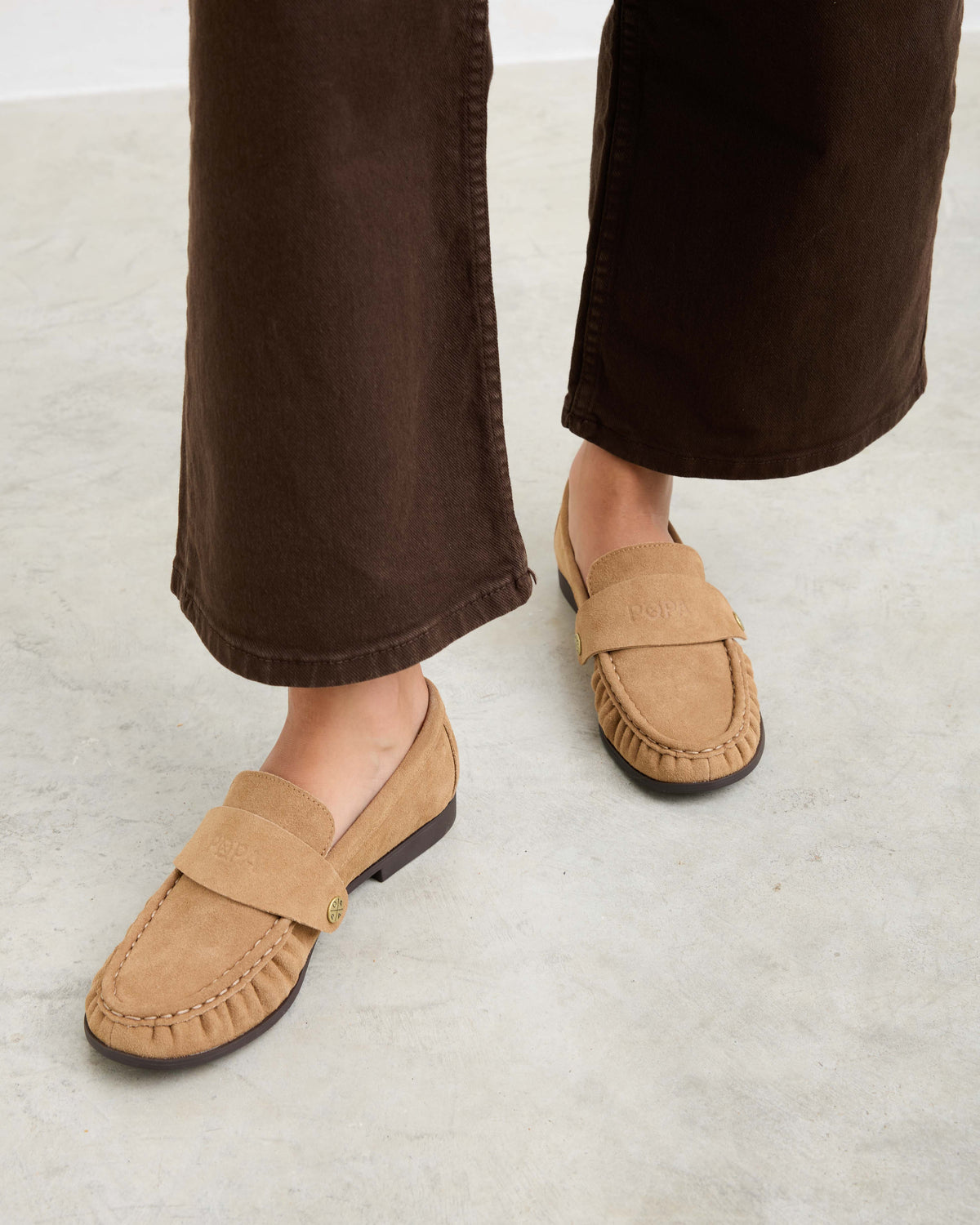 Mocasín Beige de Mujer Yao